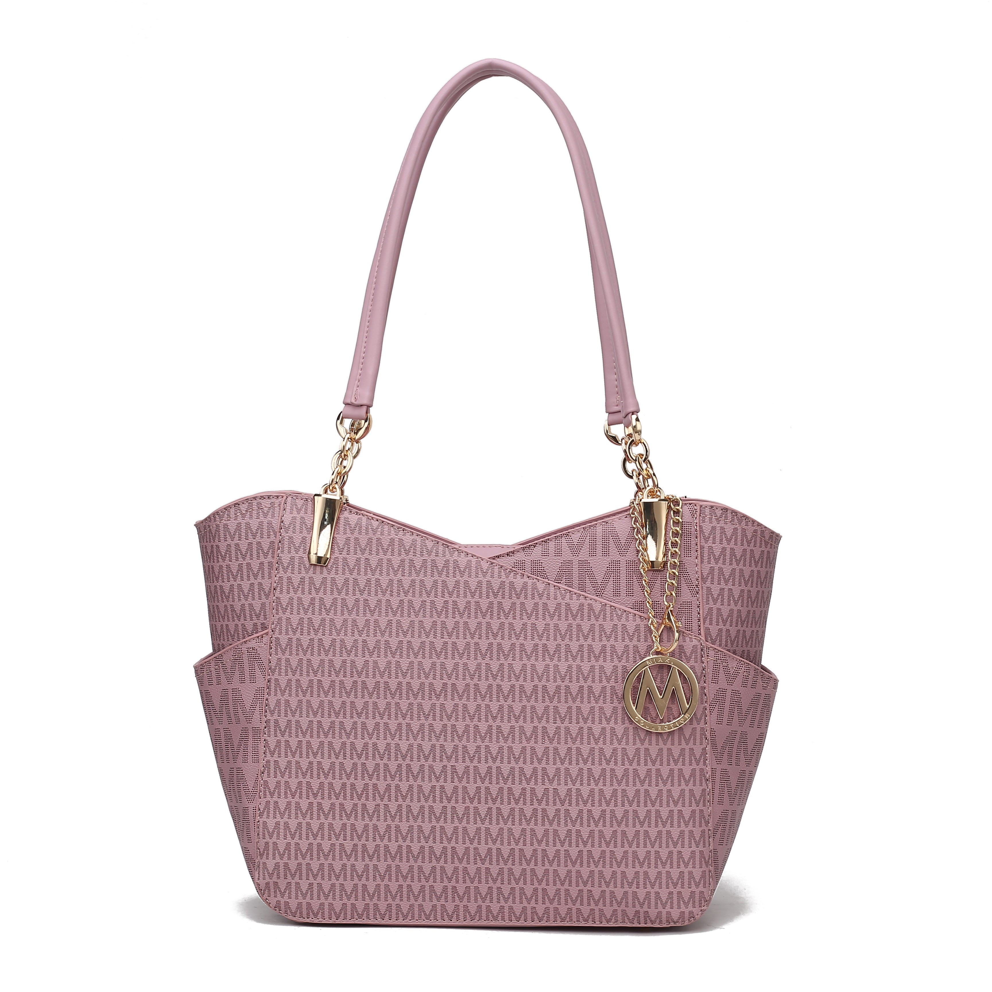  MKF Collection Jules Signature Tote Bag - Beige - Bonton