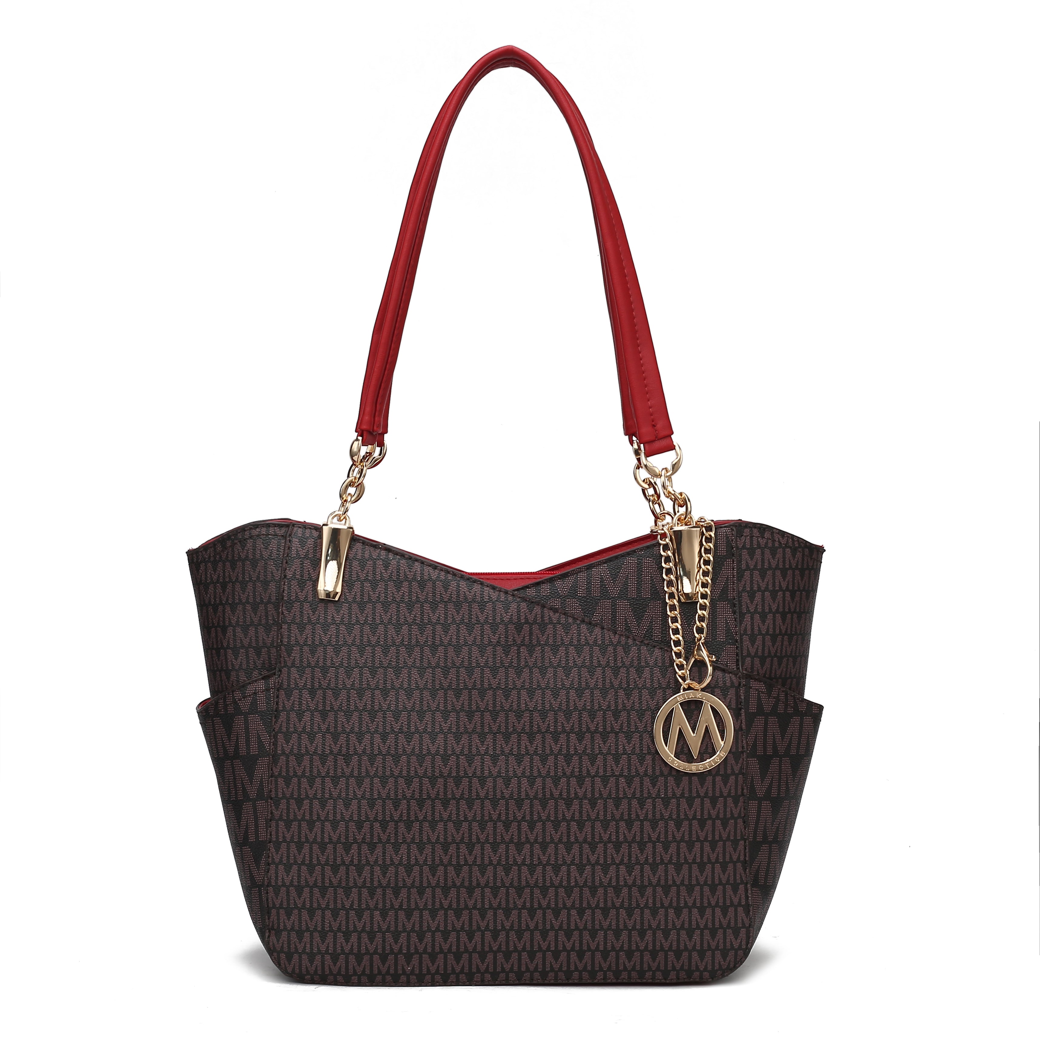  MKF Collection Jules Signature Tote Bag - Beige - Bonton