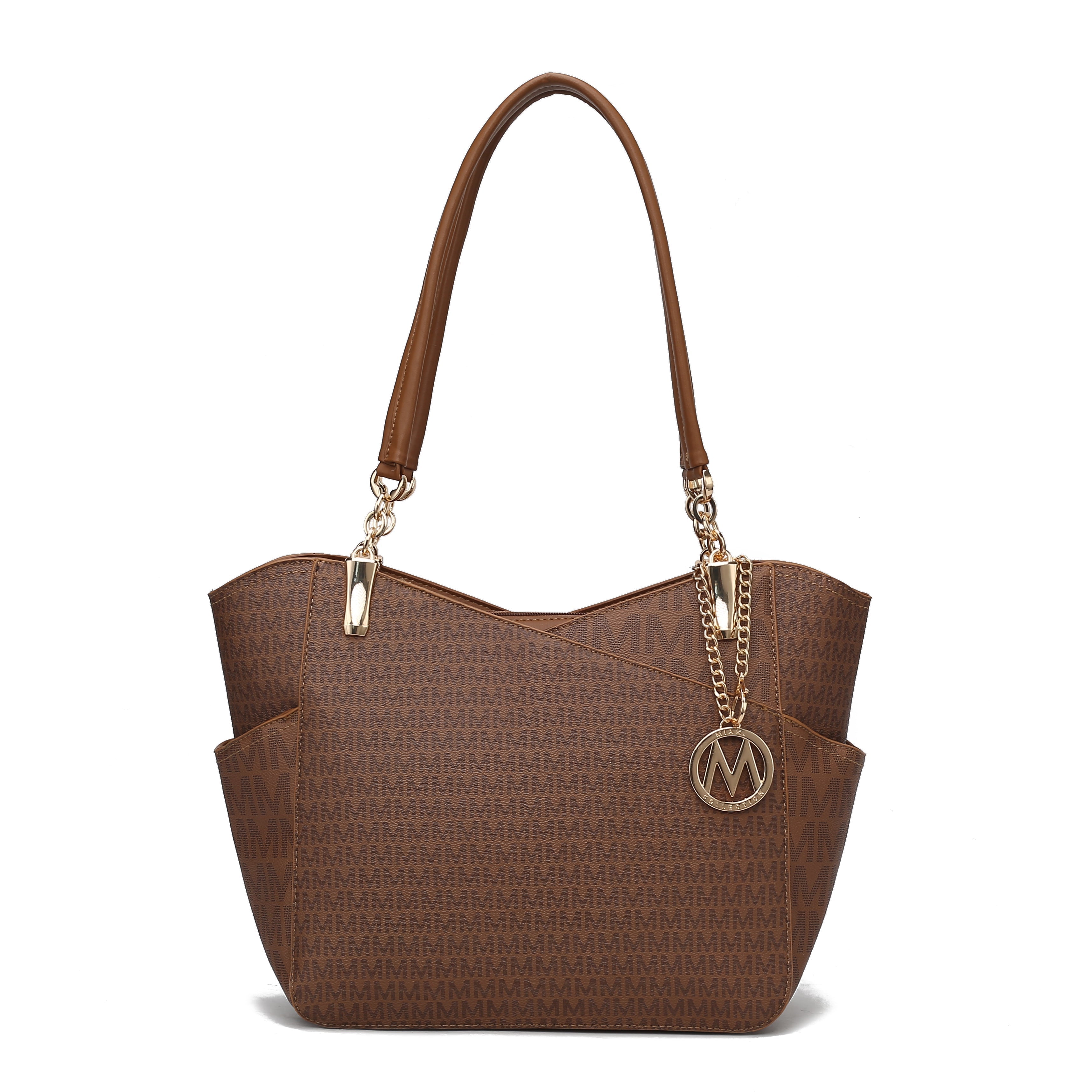  MKF Collection Jules Signature Tote Bag - Beige - Bonton