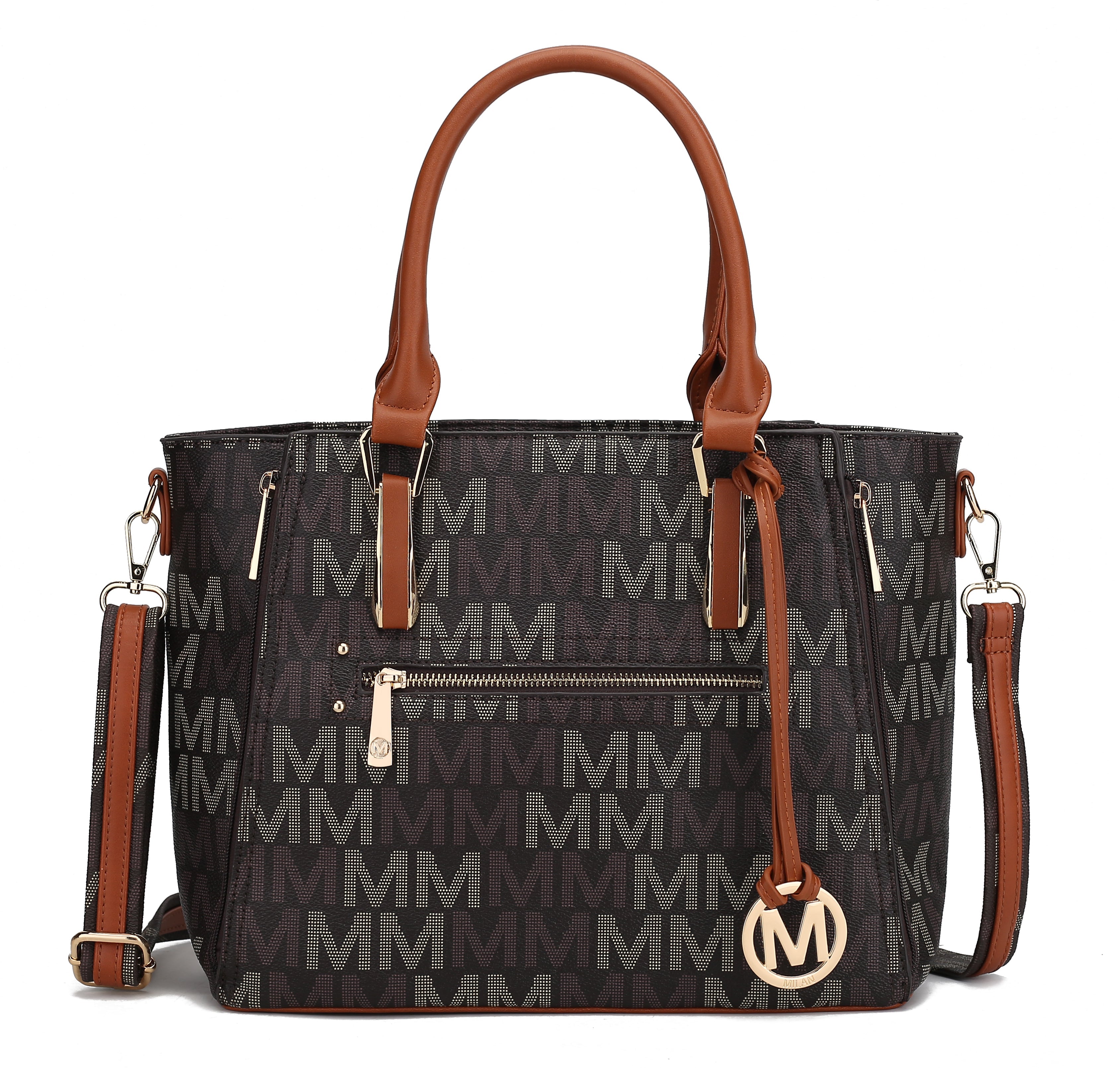  MKF Collection Siena Signature Tote Bag - Red - Bonton