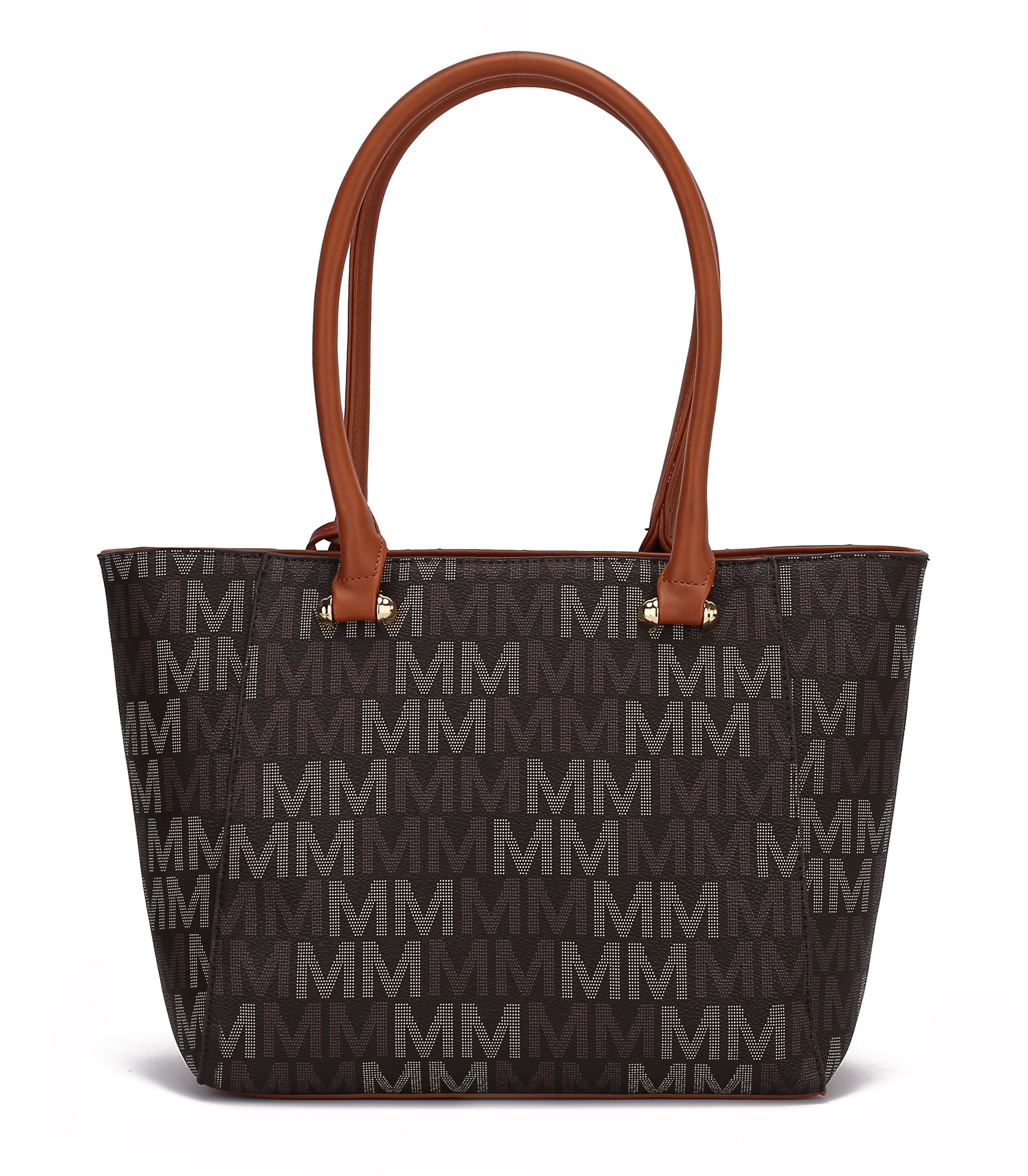  MKF Collection Lady II Signature Tote Bag and Set - Black - Bonton