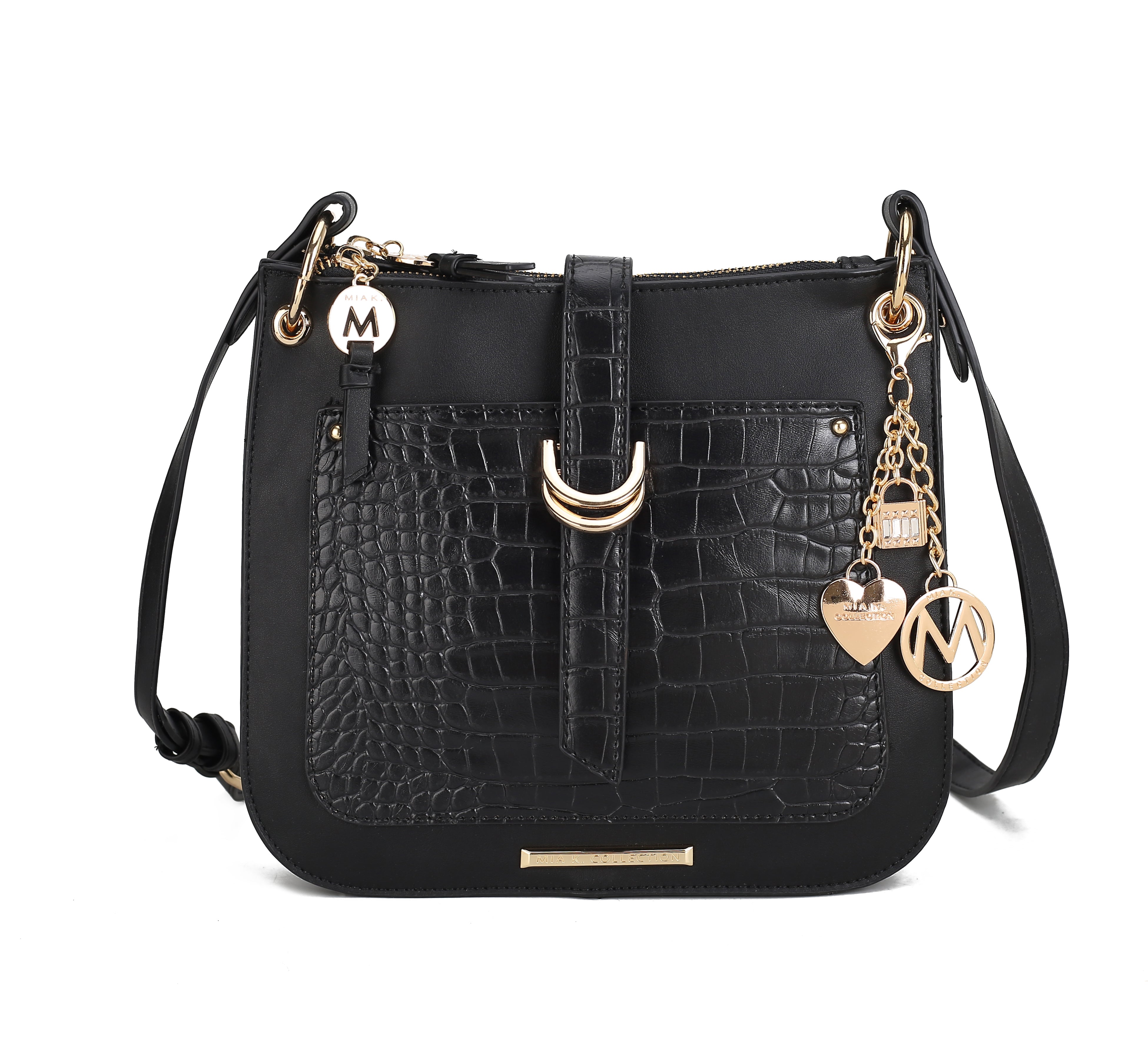  MKF Collection Kiltienne Crossbody Bag - Black - Bonton