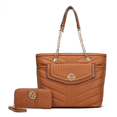 Chiari Tote Bag and Wallet Set