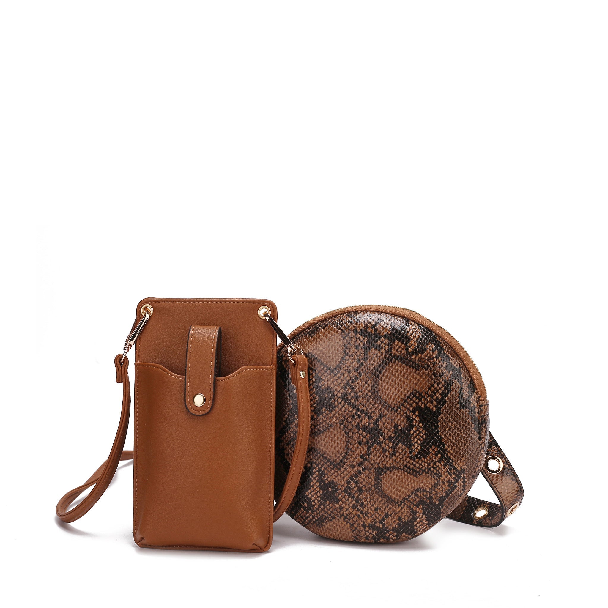  MKF Collection Hailey Phone Crossbody Bag - Beige - Bonton