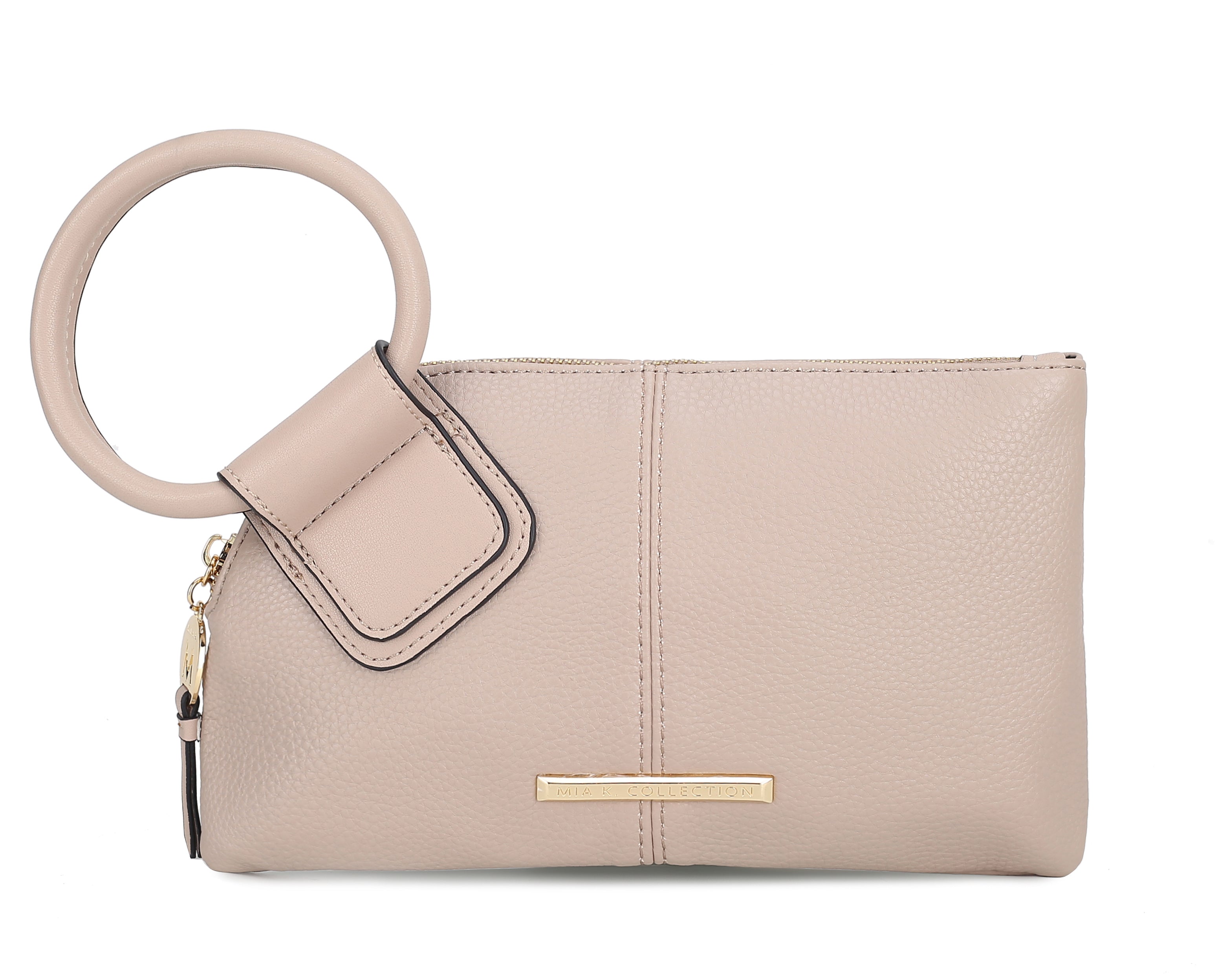  MKF Collection Luna Clutch/Wristlet - Beige - Bonton