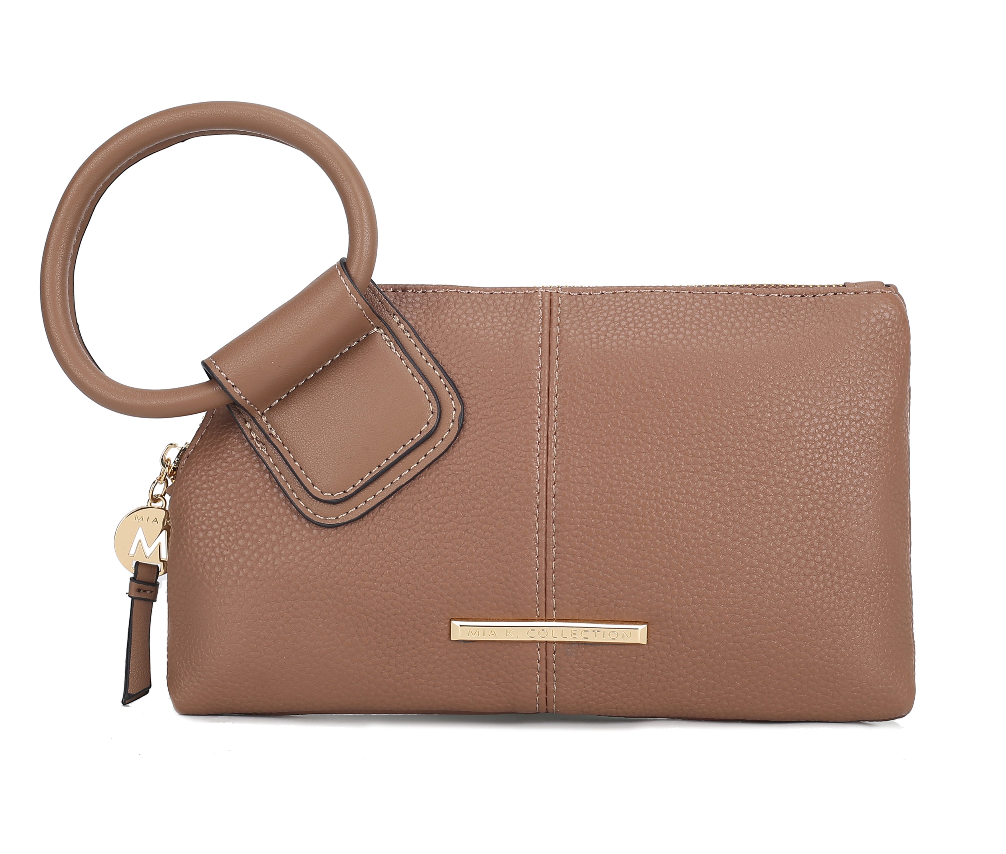  MKF Collection Luna Clutch/Wristlet - Beige - Bonton