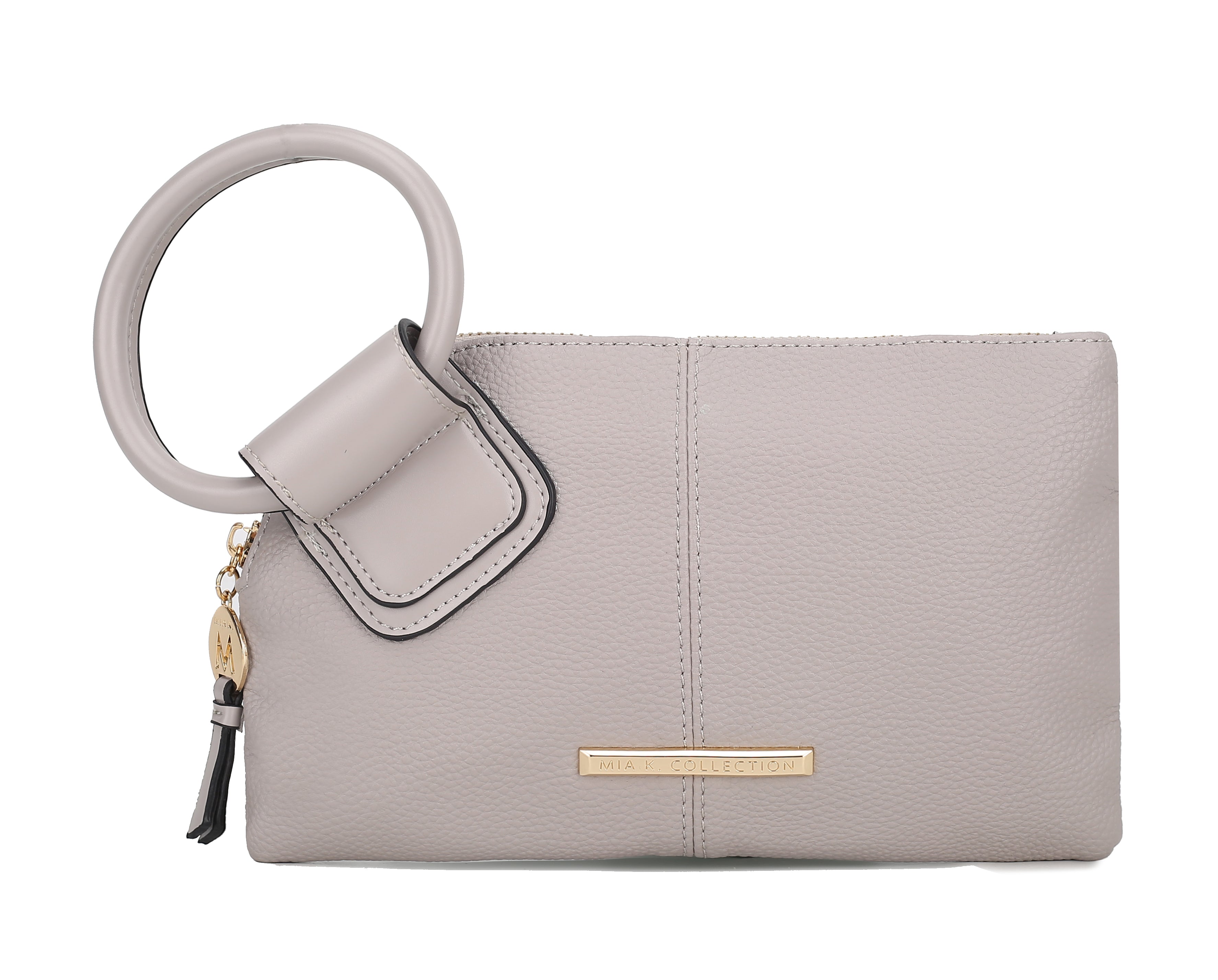  MKF Collection Luna Clutch/Wristlet - Beige - Bonton