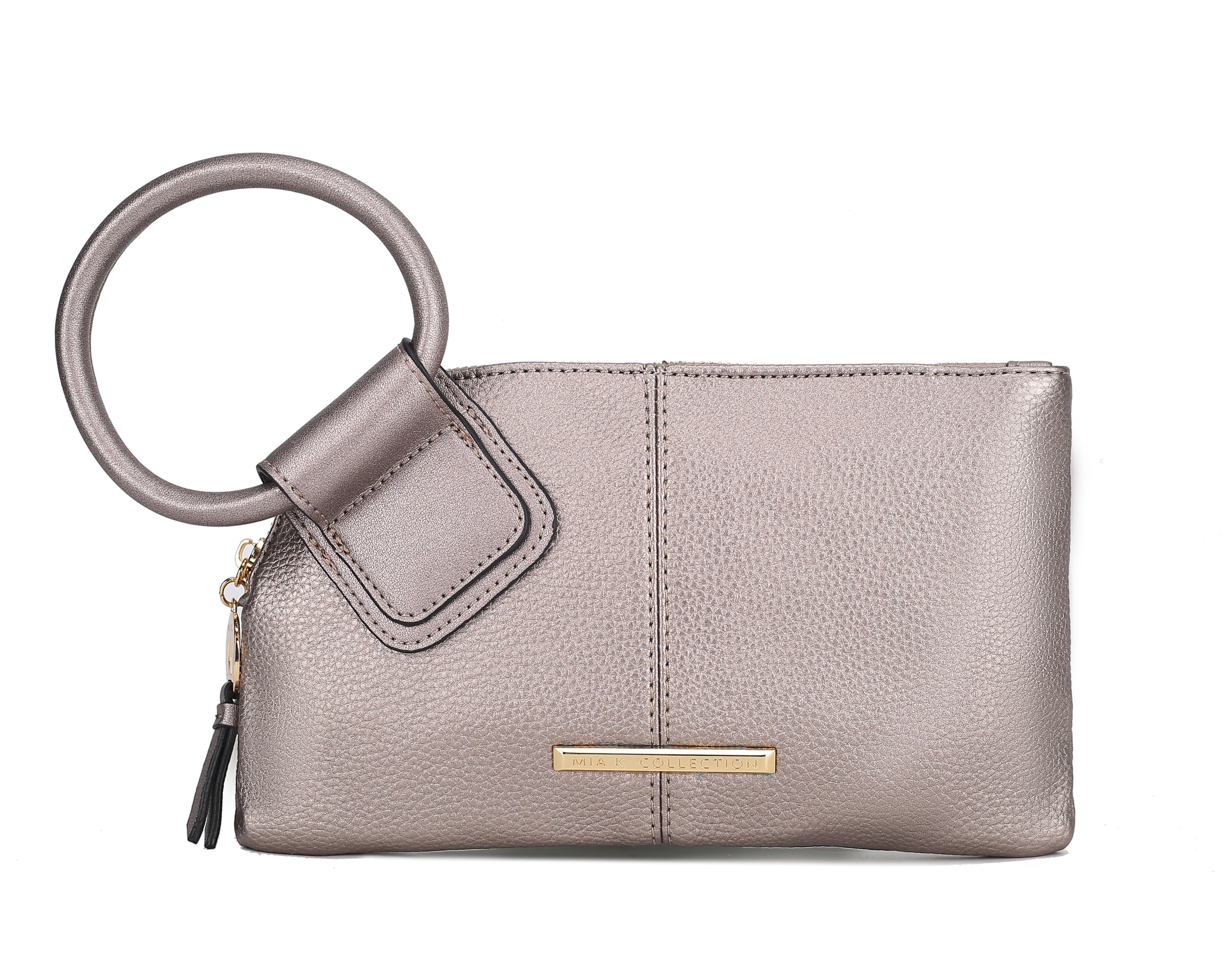  MKF Collection Luna Clutch/Wristlet - Beige - Bonton