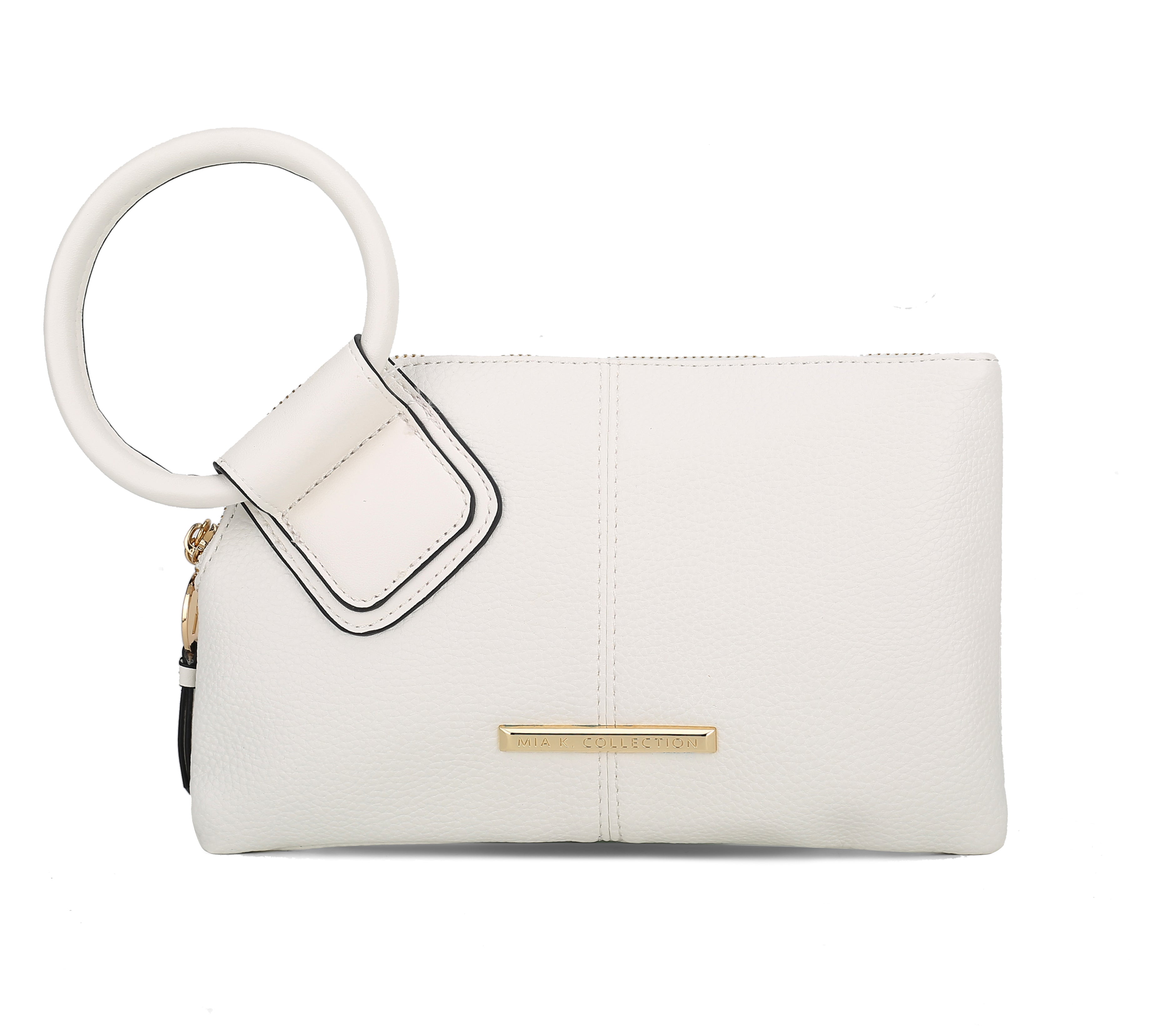  MKF Collection Luna Clutch/Wristlet - Beige - Bonton