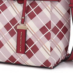 Vivian Plaid Shoulder Bag