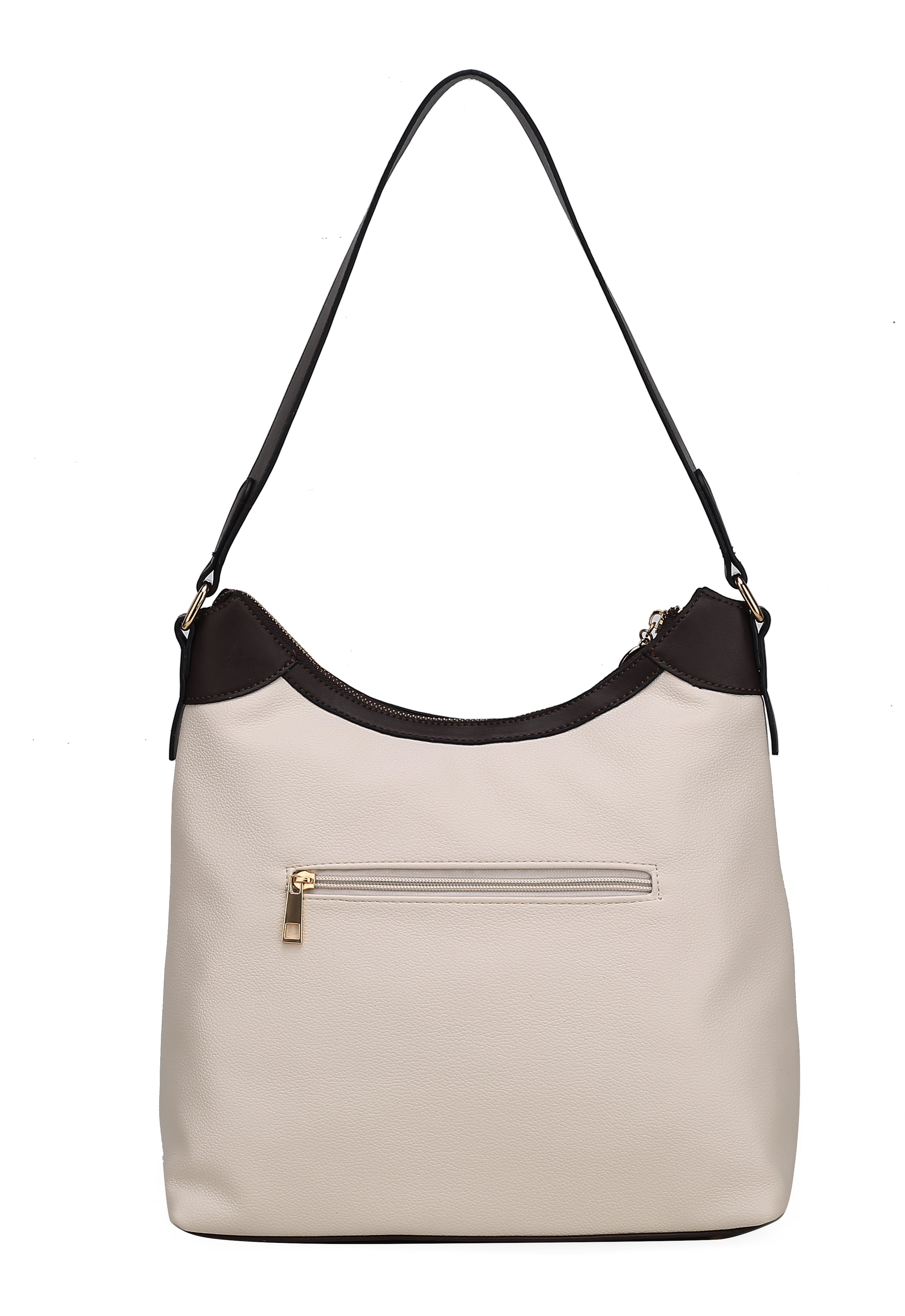  MKF Collection Harper Shoulder Bag - Beige - Bonton