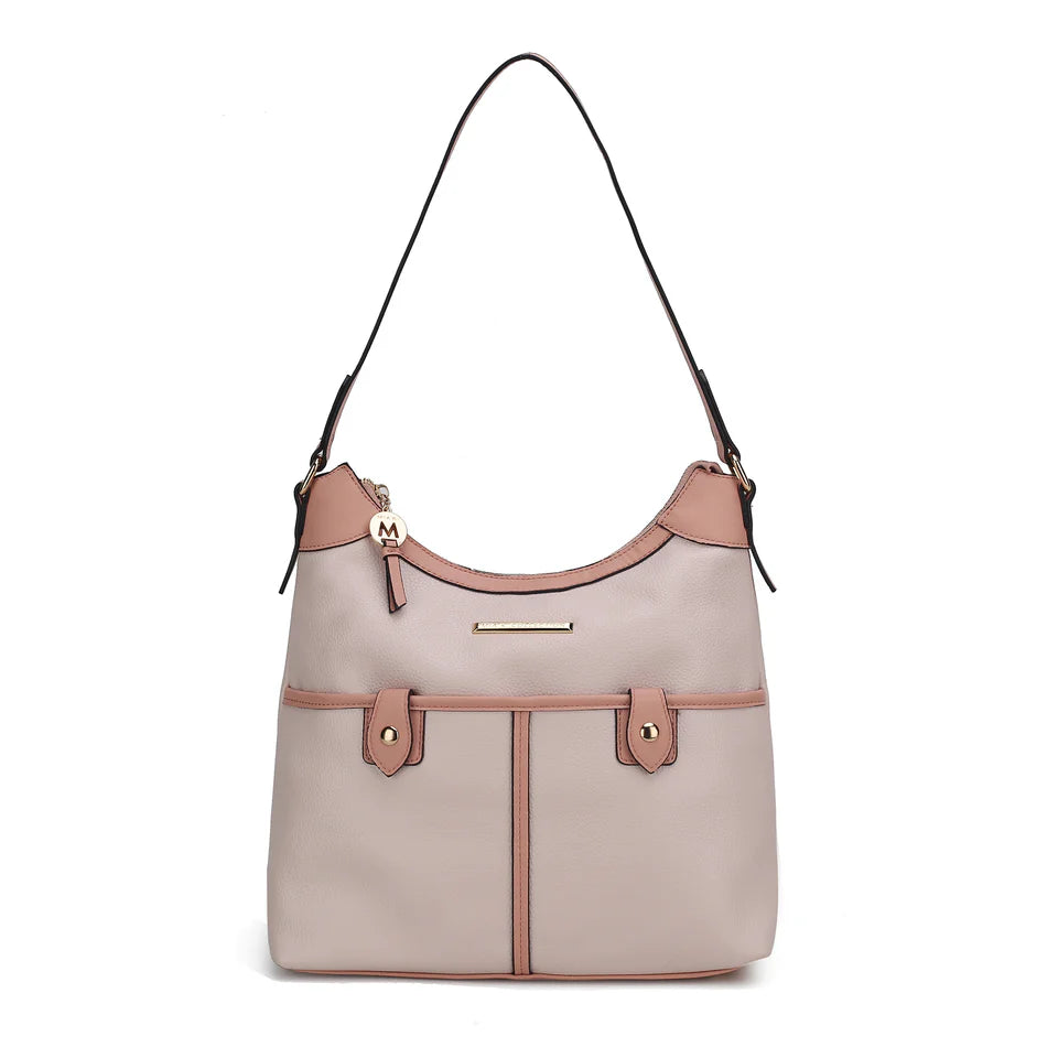  MKF Collection Harper Shoulder Bag - Beige - Bonton