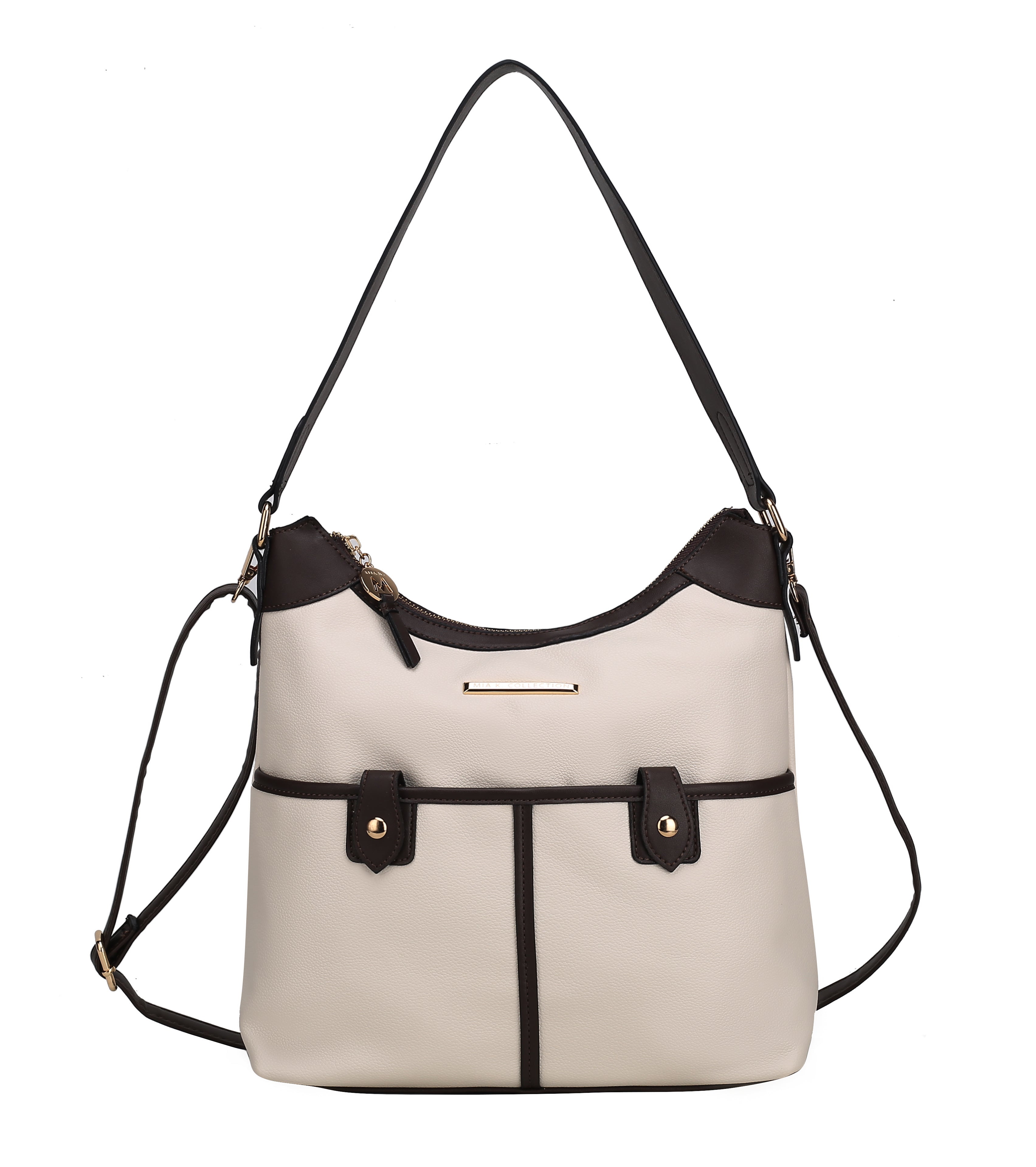  MKF Collection Harper Shoulder Bag - Beige - Bonton