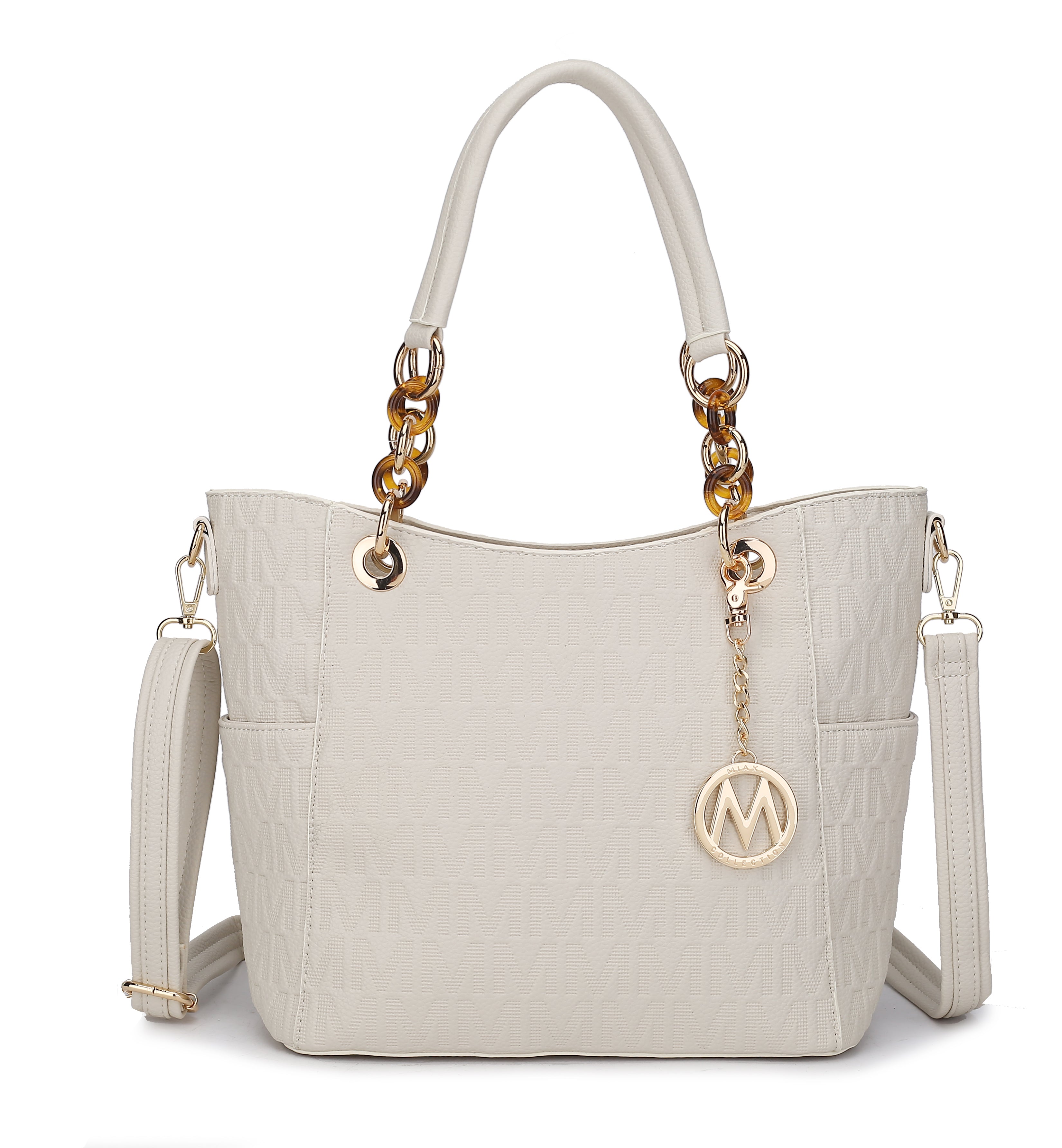  MKF Collection Rylee Signature Tote Bag - Black - Bonton