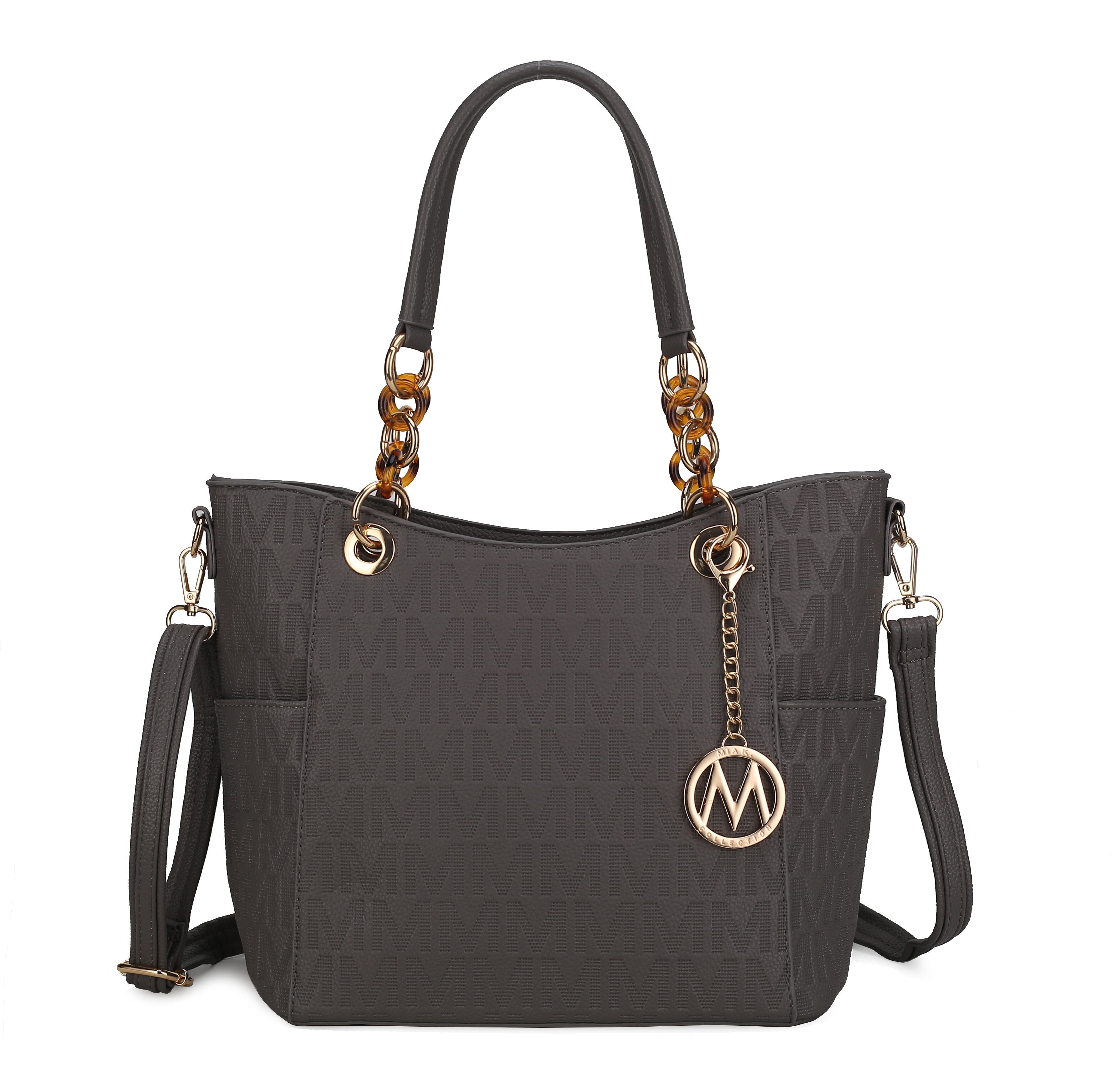  MKF Collection Rylee Signature Tote Bag - Black - Bonton