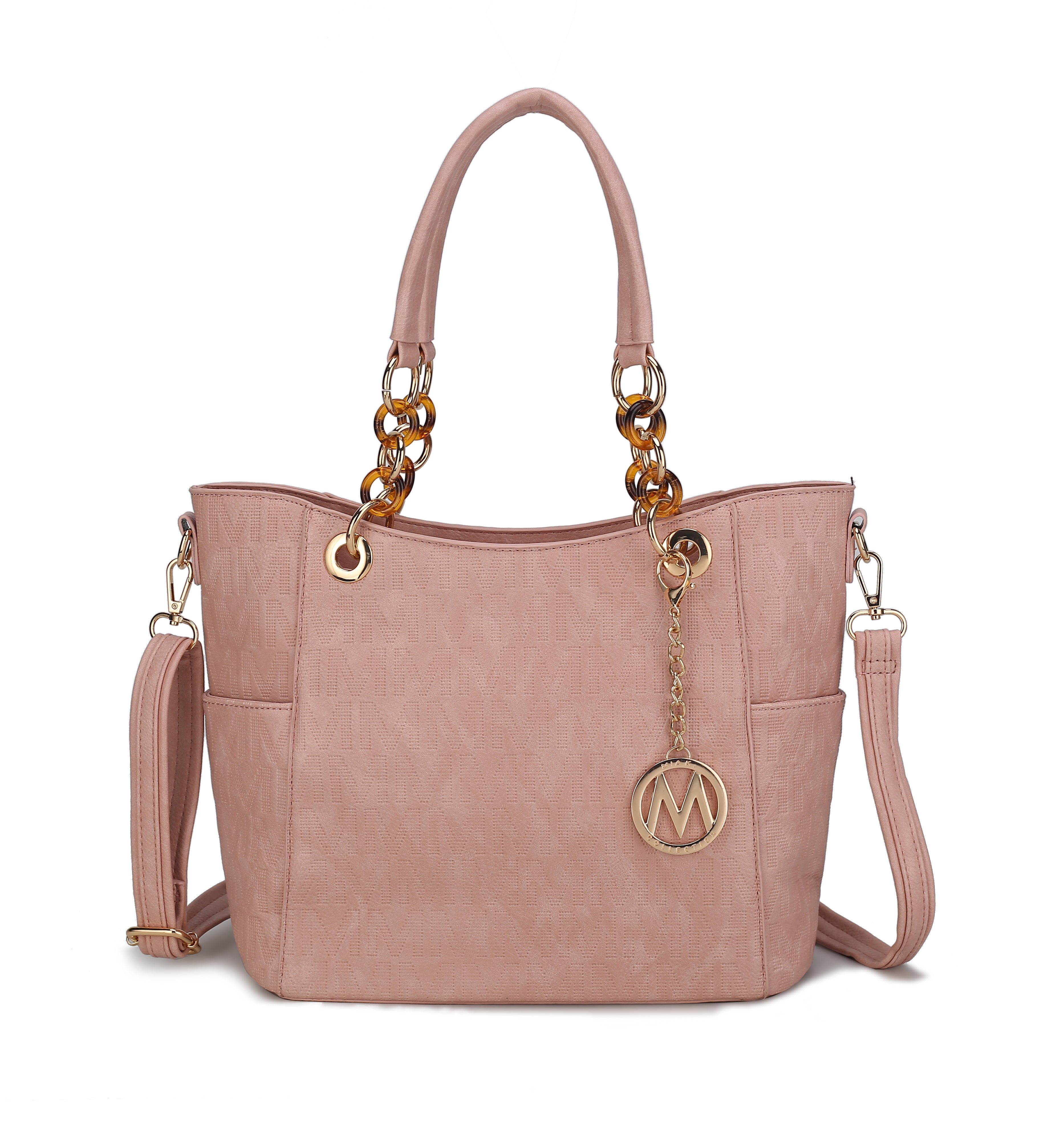  MKF Collection Rylee Signature Tote Bag - Black - Bonton