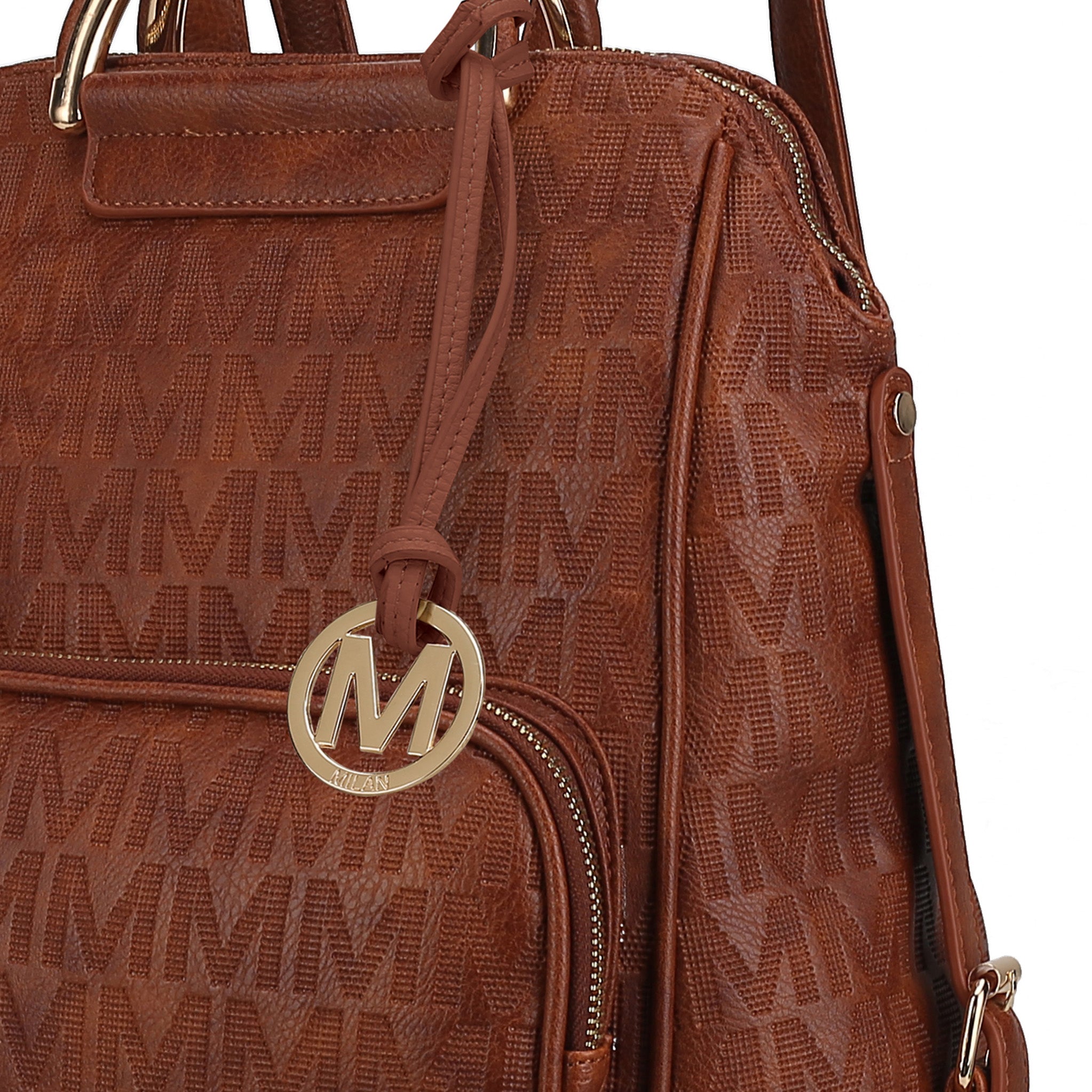  MKF Collection Torra Signature Backpack - Beige - Bonton