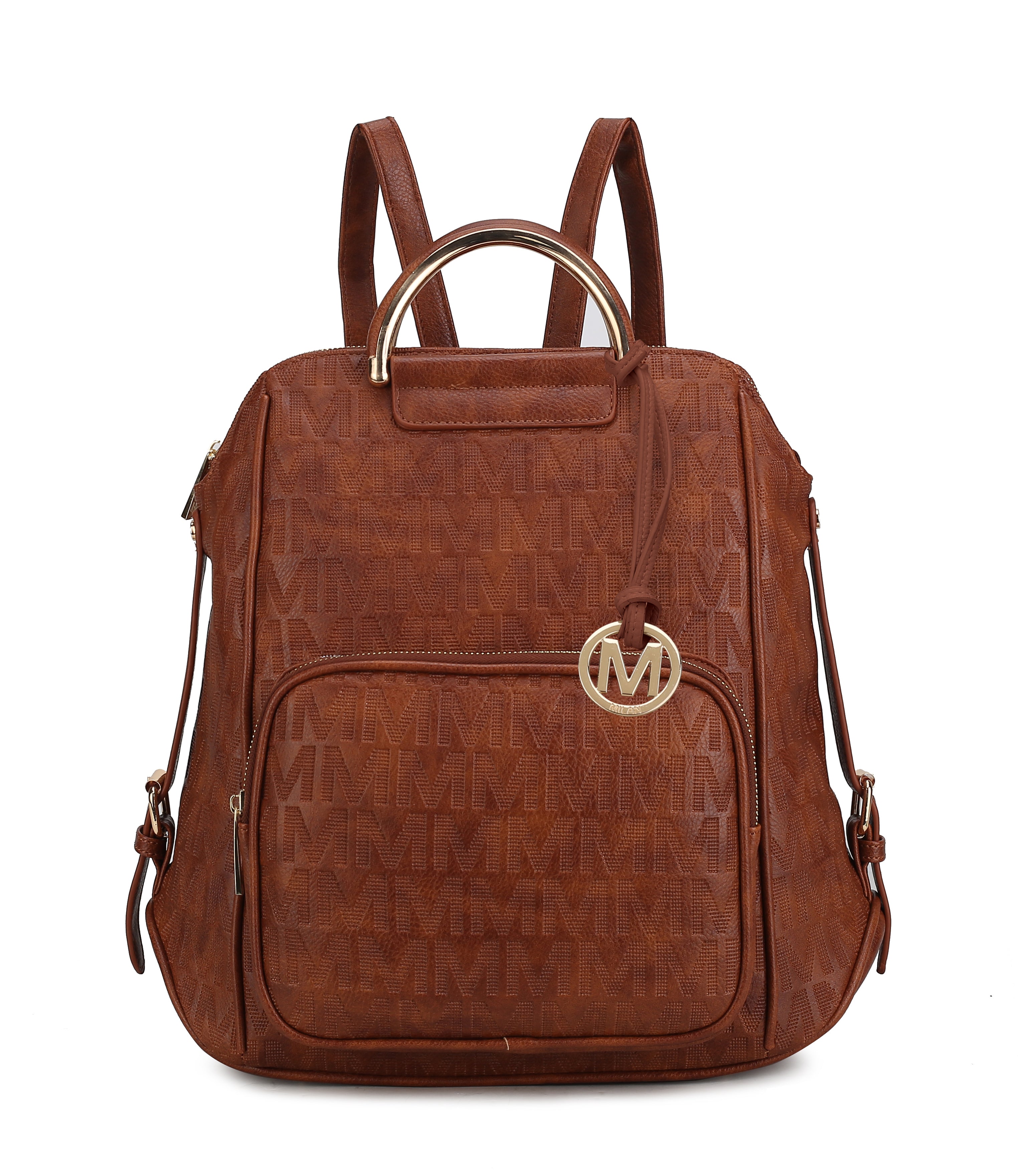  MKF Collection Torra Signature Backpack - Beige - Bonton