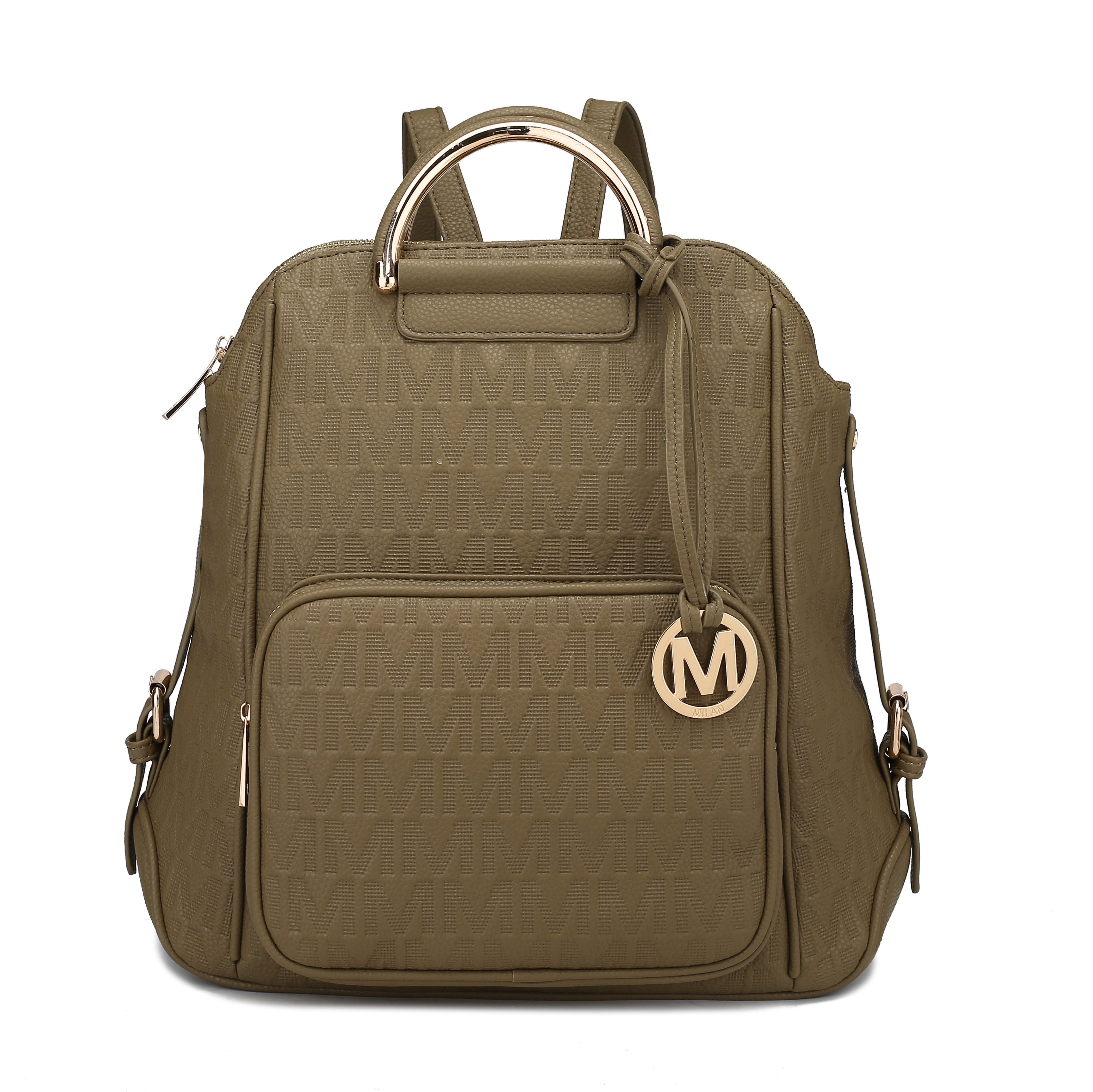  MKF Collection Torra Signature Backpack - Beige - Bonton