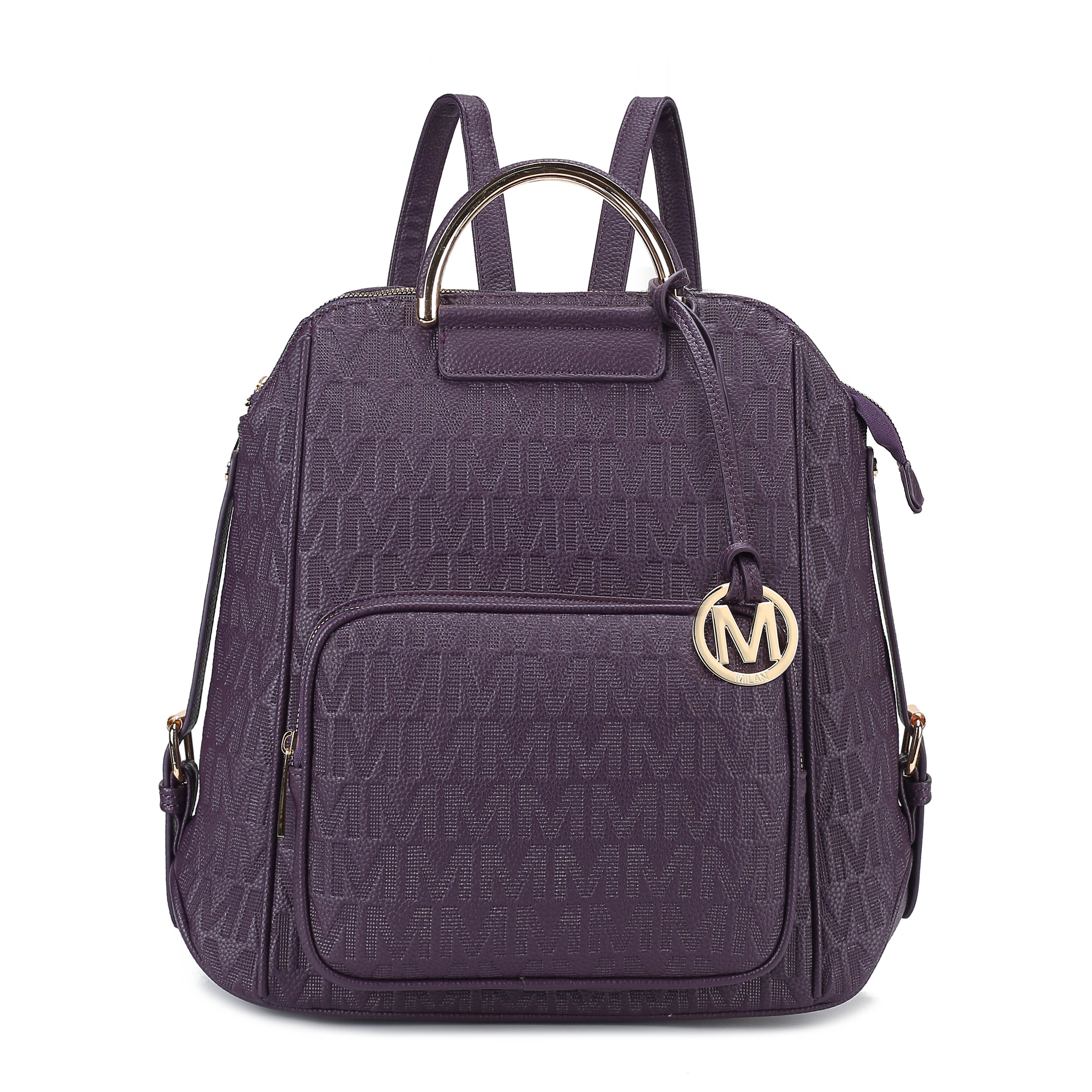  MKF Collection Torra Signature Backpack - Beige - Bonton