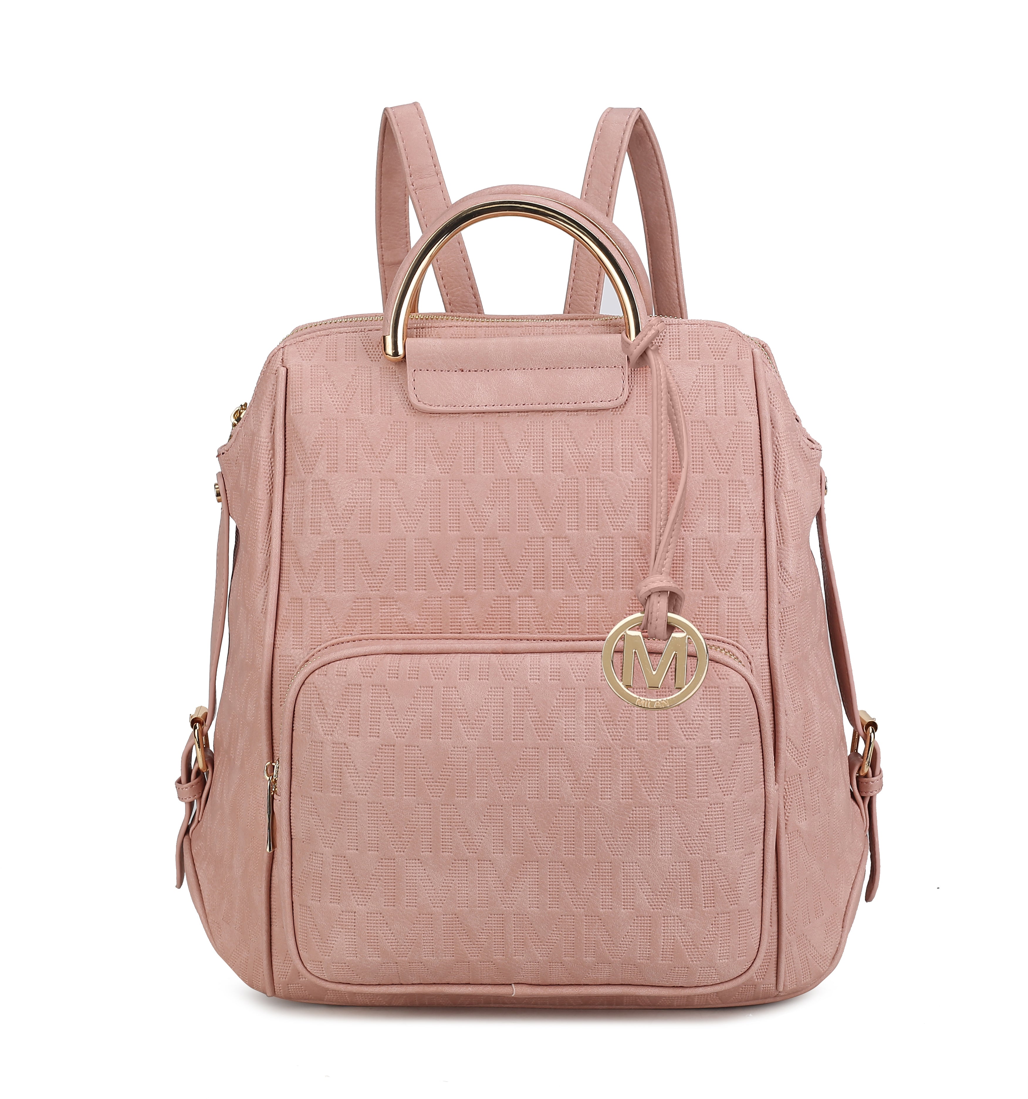  MKF Collection Torra Signature Backpack - Beige - Bonton