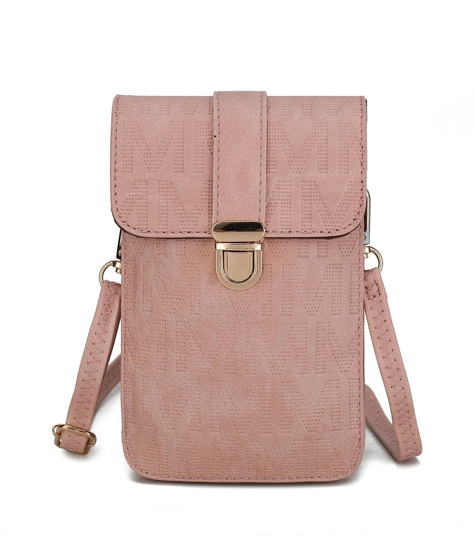  MKF Collection Ulla Phone Crossbody Bag - Beige - Bonton