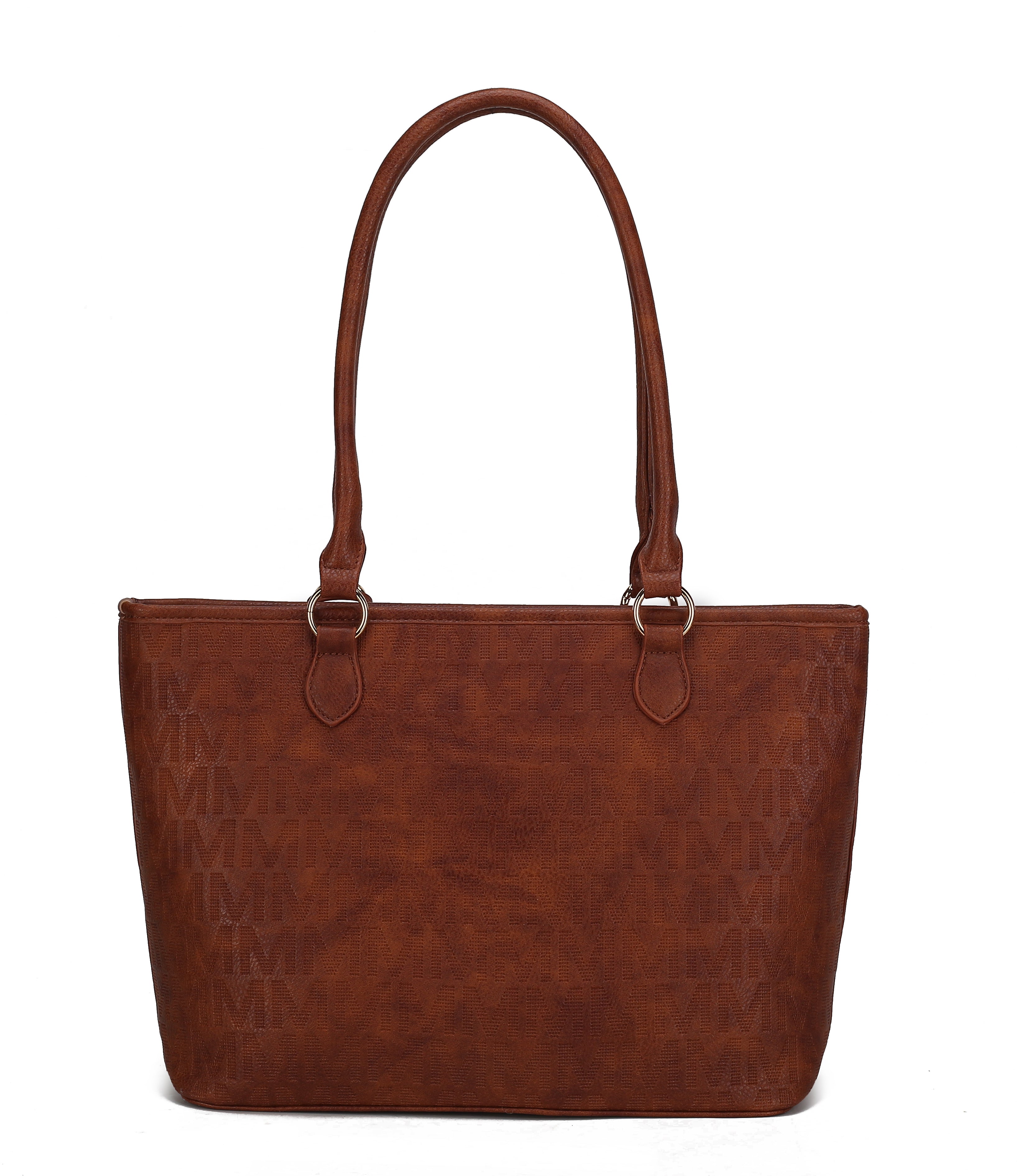  MKF Collection Edelyn Signature Tote Bag and Set - Beige - Bonton