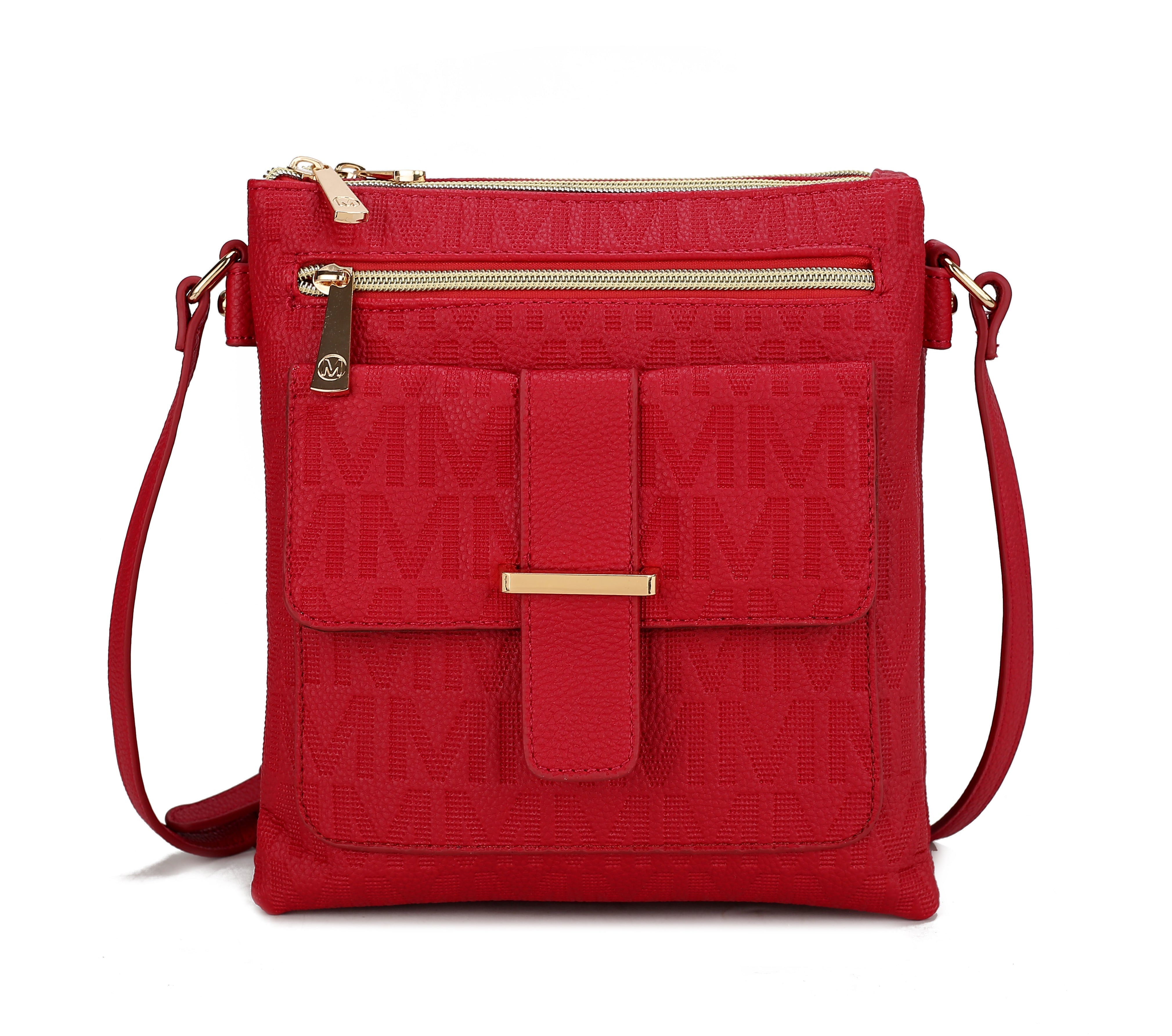  MKF Collection Janni Signature Crossbody Bag - Beige - Bonton