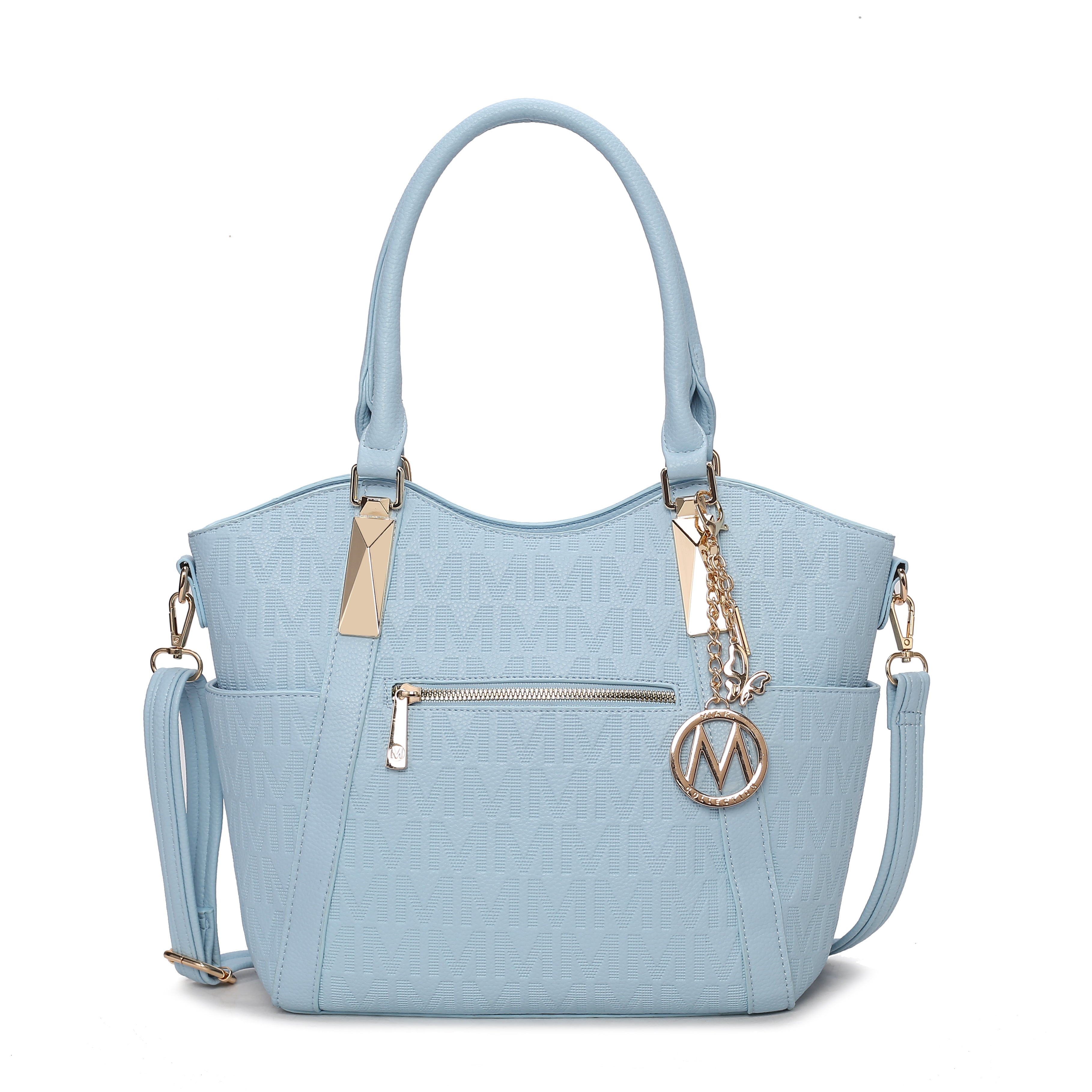  MKF Collection Hazel Signature Tote Bag - Beige - Bonton