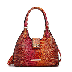 Ava Gradient Croc Tote Bag