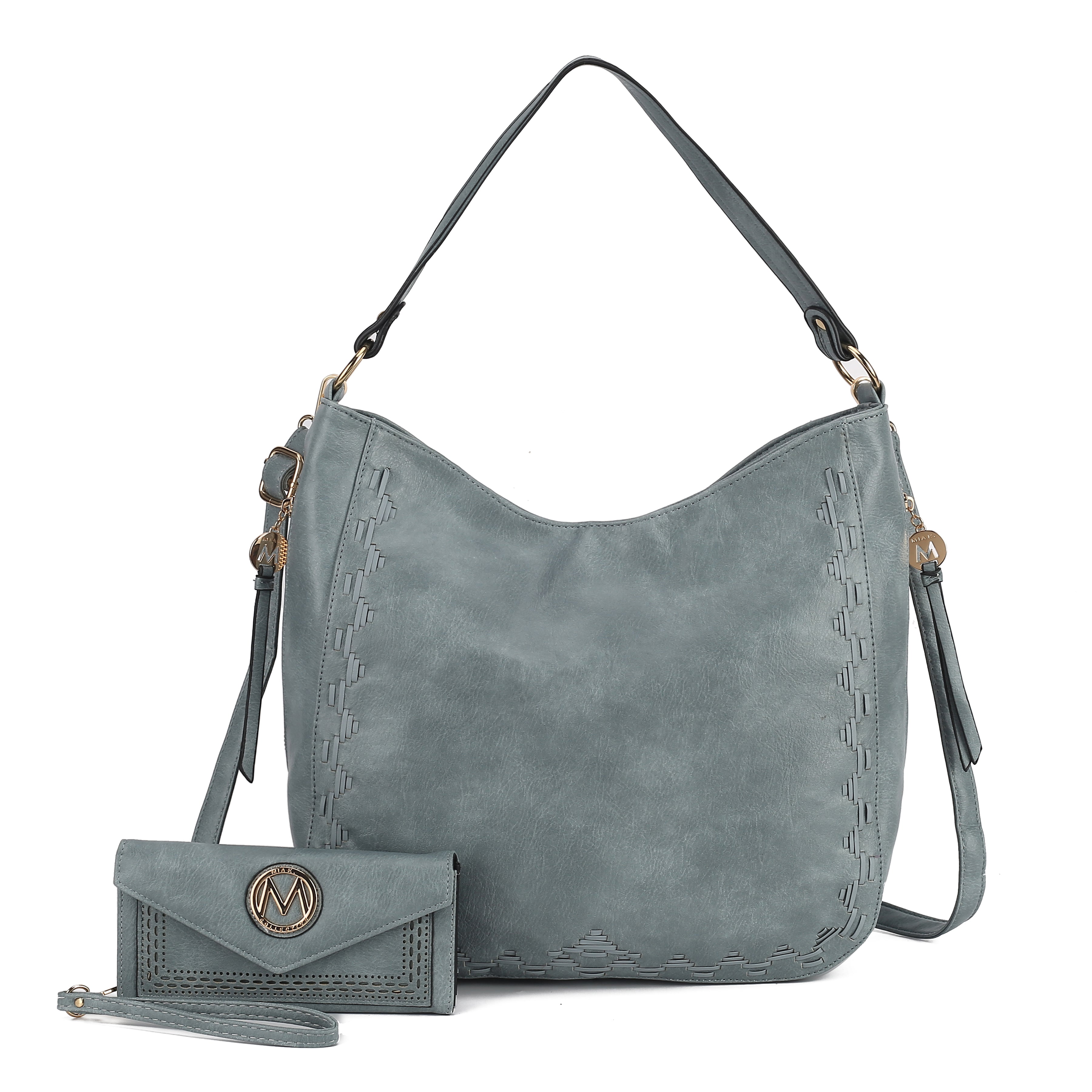  MKF Collection Lucille 2PCS Shoulder and Wallet - Black - Bonton