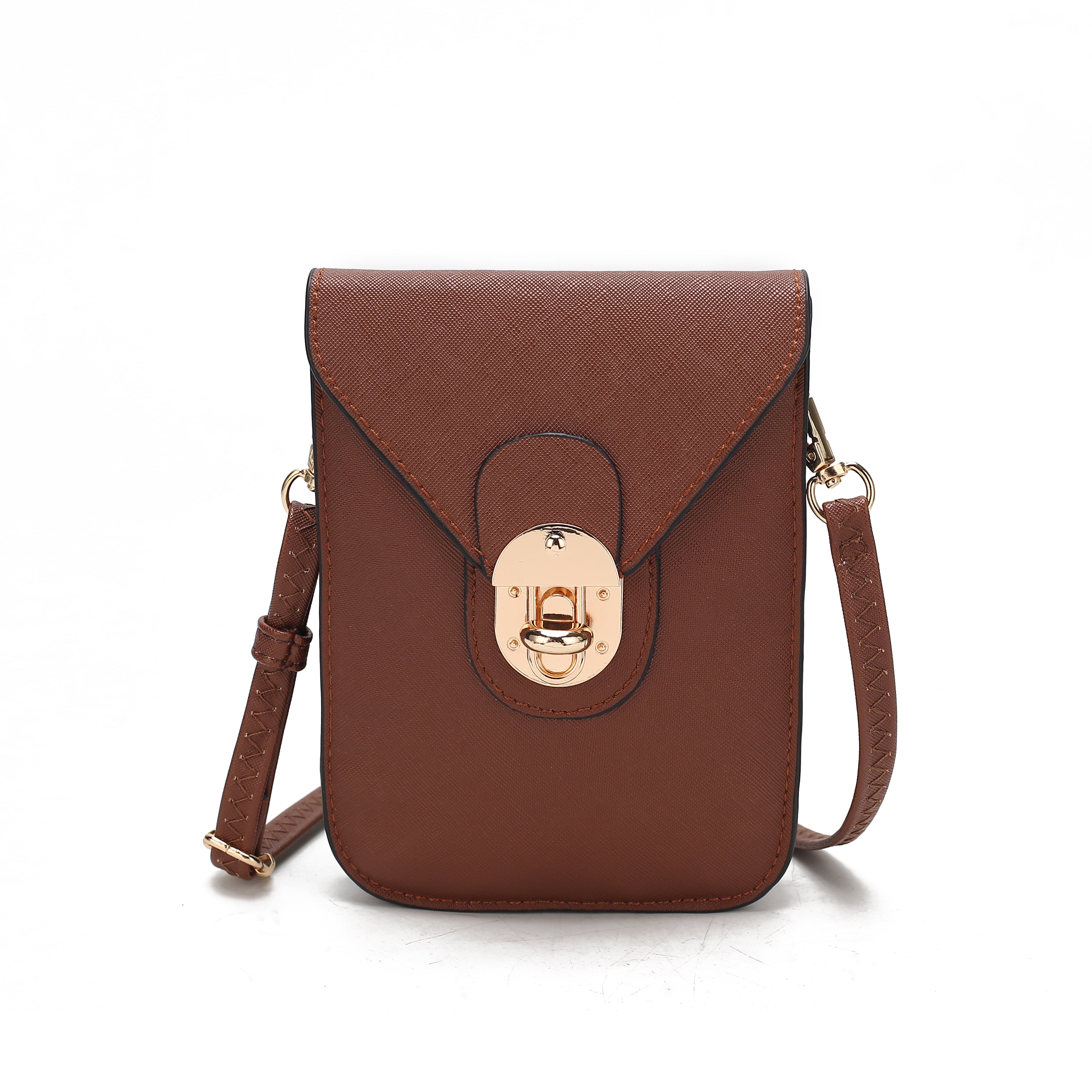  MKF Collection Havana Phone Crossbody Bag - Wine - Bonton