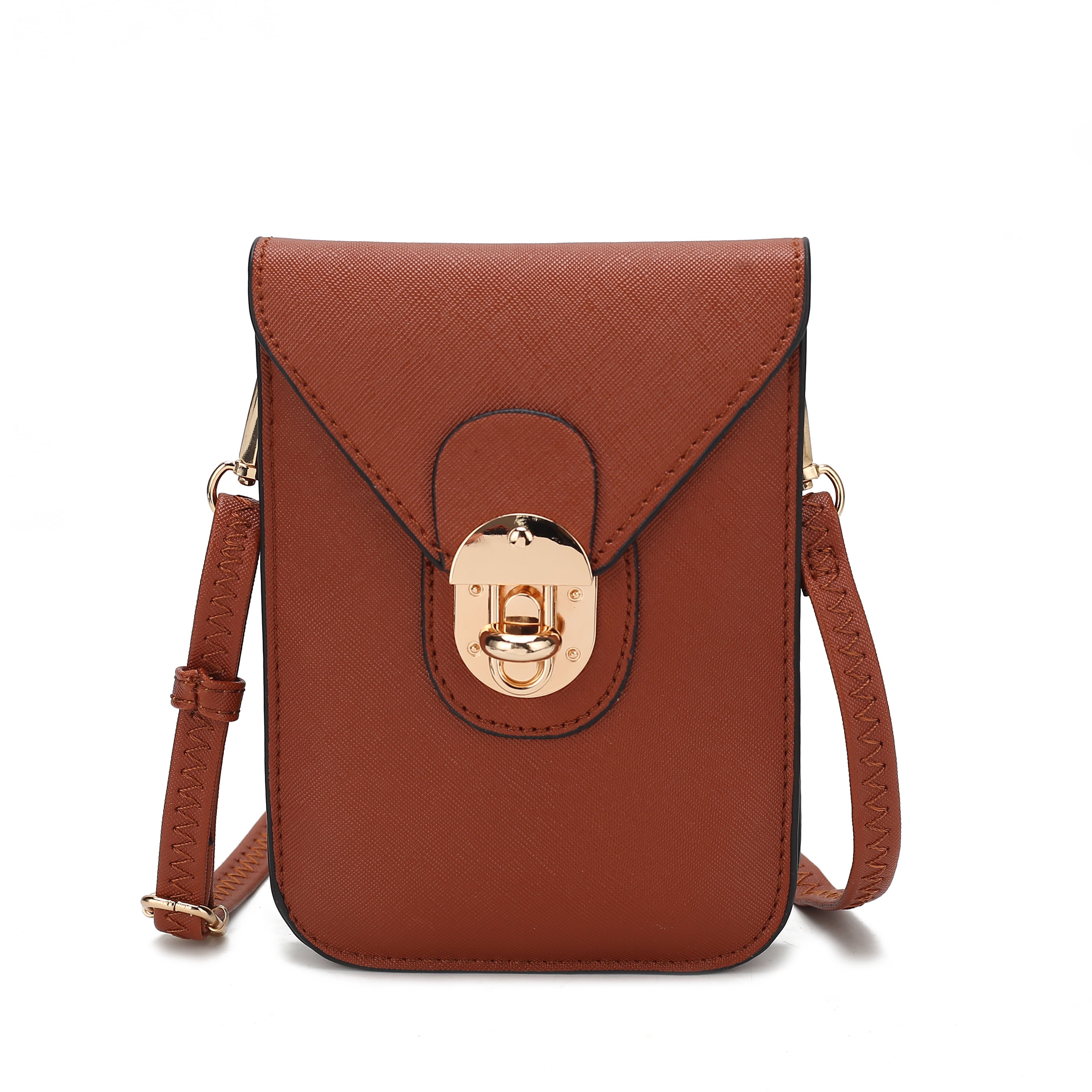  MKF Collection Havana Phone Crossbody Bag - Wine - Bonton