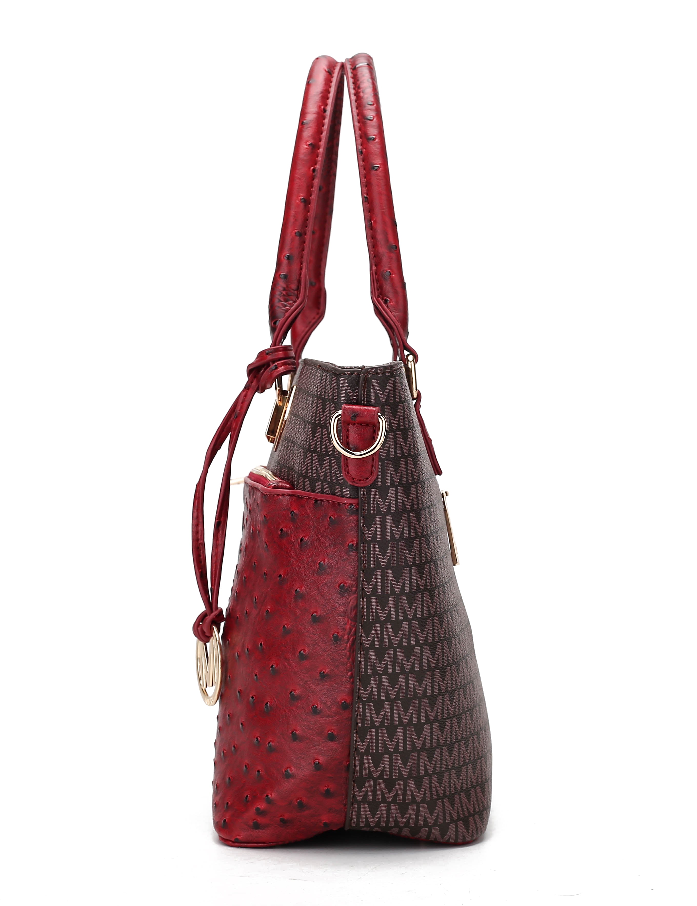  MKF Collection Grace Signature Tote Bag - Red - Bonton