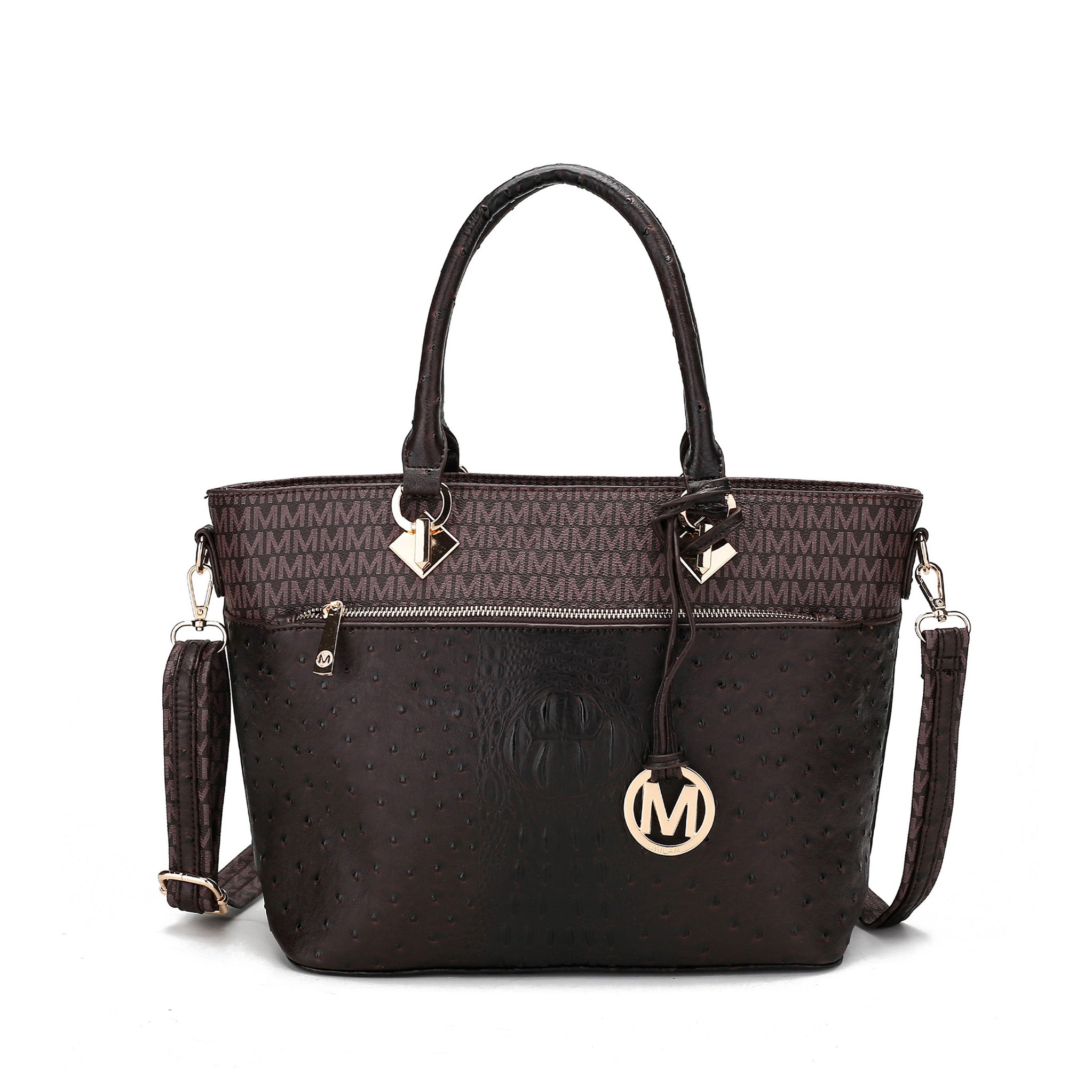  MKF Collection Grace Signature Tote Bag - Red - Bonton