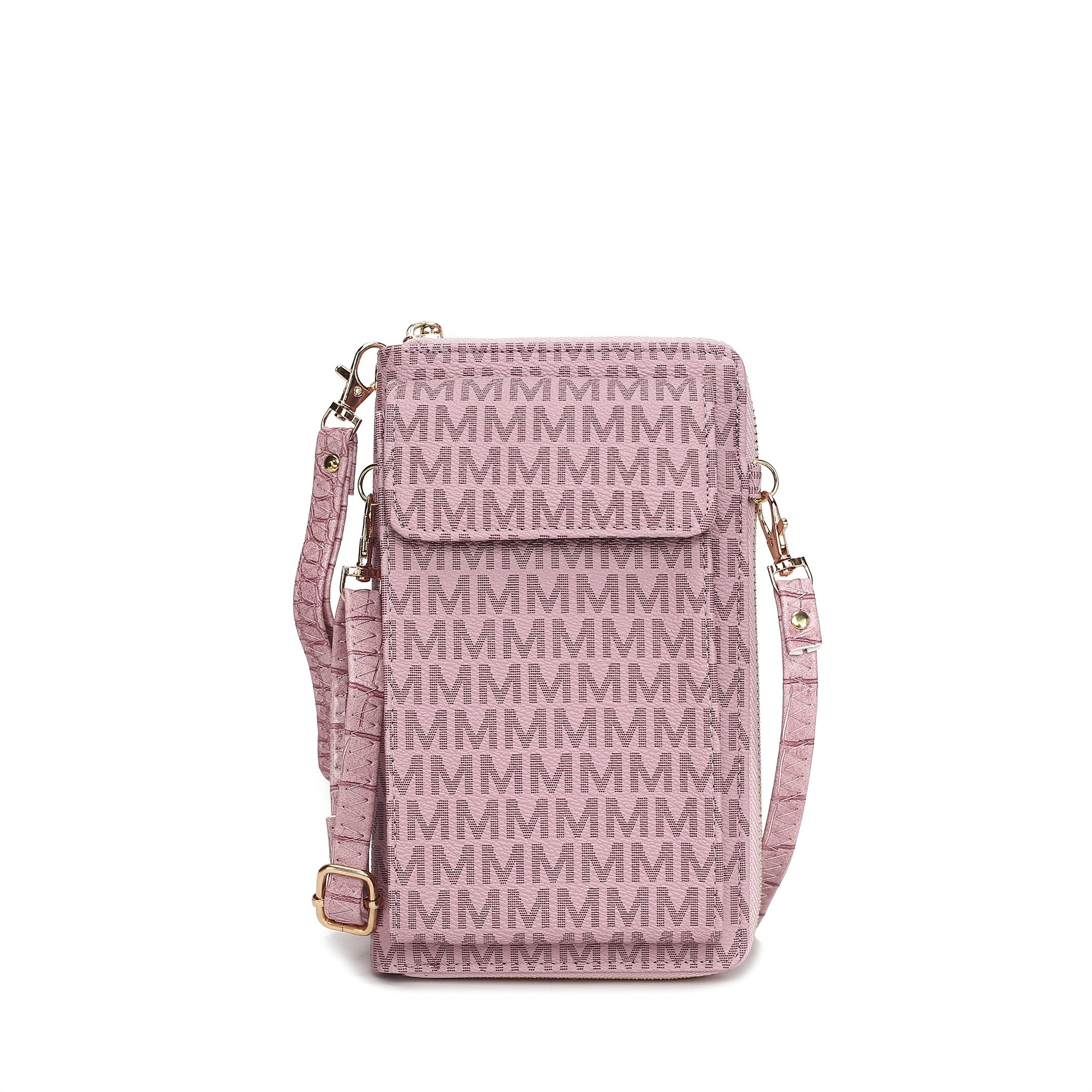  MKF Collection Mala Phone Crossbody Bag - White - Bonton