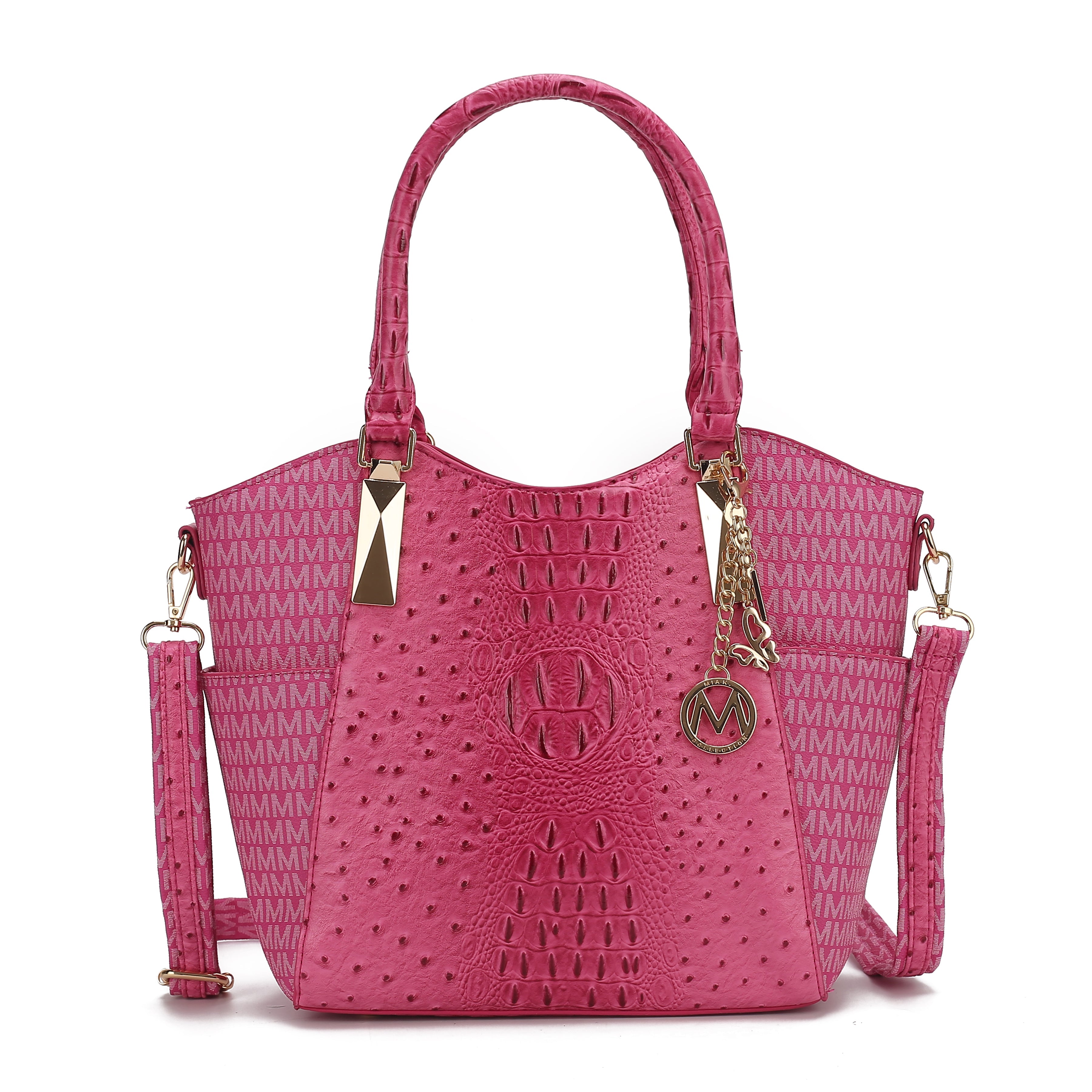  MKF Collection Kristal Signature Tote Bag - Beige - Bonton