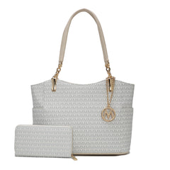 Savannah Signature Tote Bag and Wallet Set