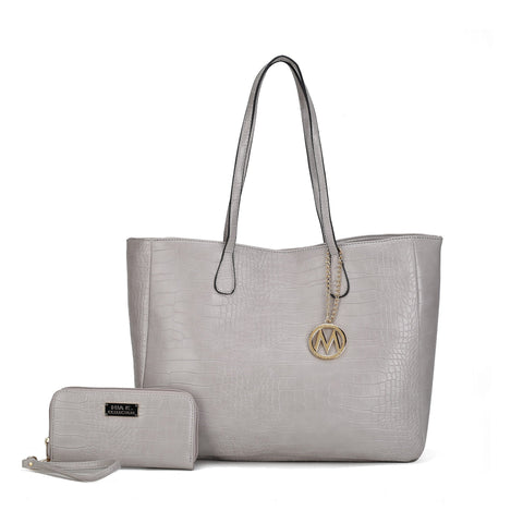 Sadie Oversize Tote and Wallet Set