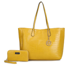 Sadie Oversize Tote and Wallet Set