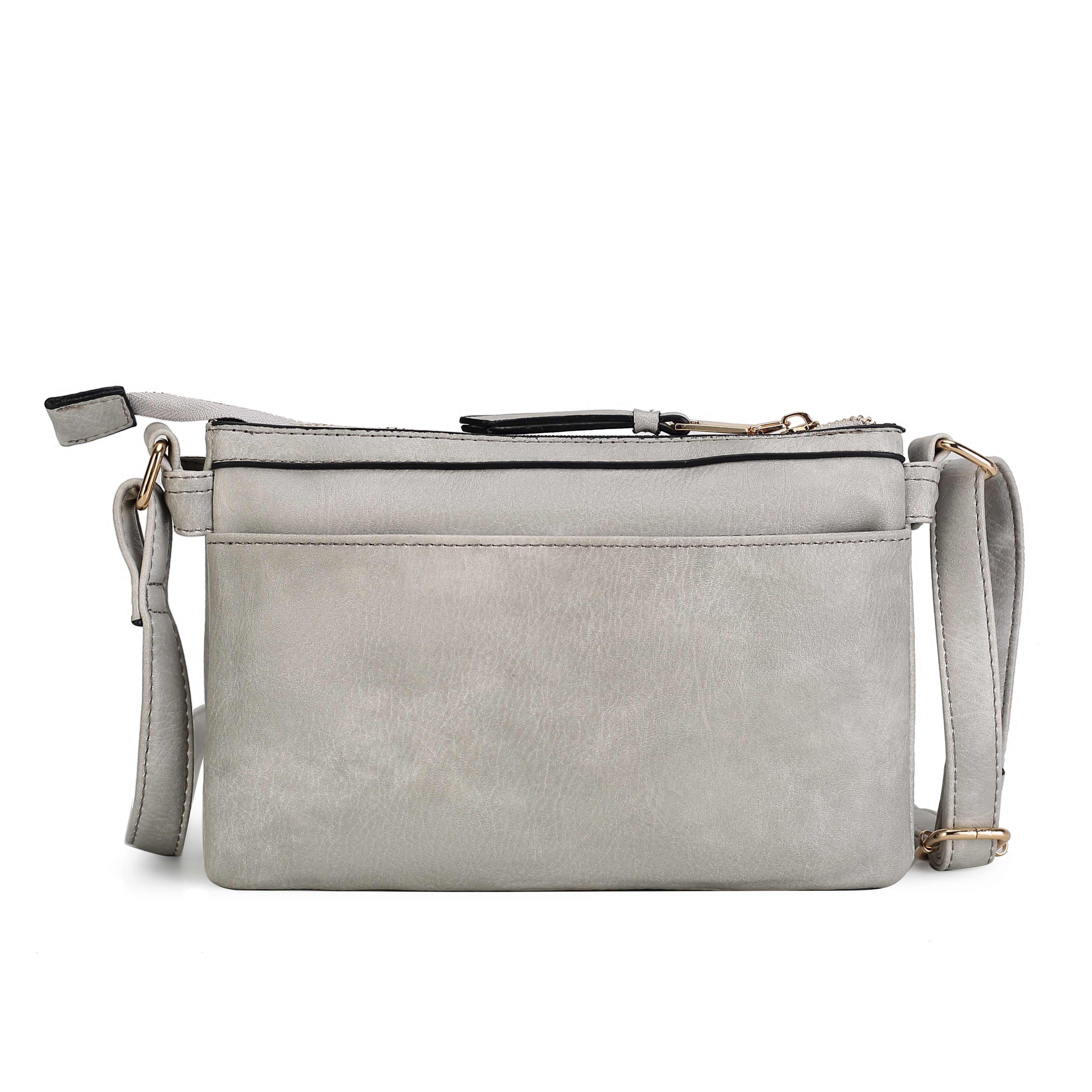  MKF Collection Elaina Crossbody Bag - Grey - Bonton