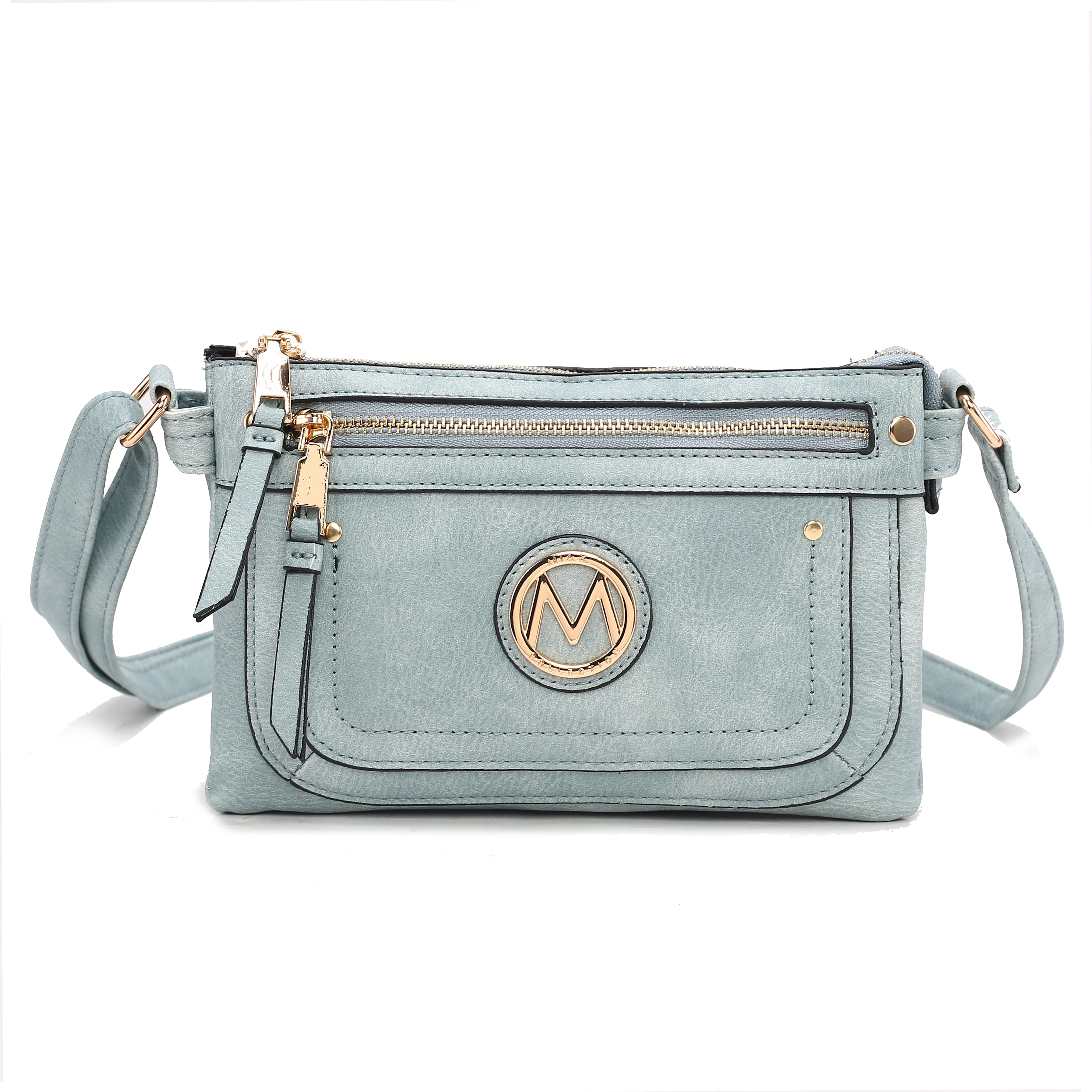  MKF Collection Elaina Crossbody Bag - Grey - Bonton