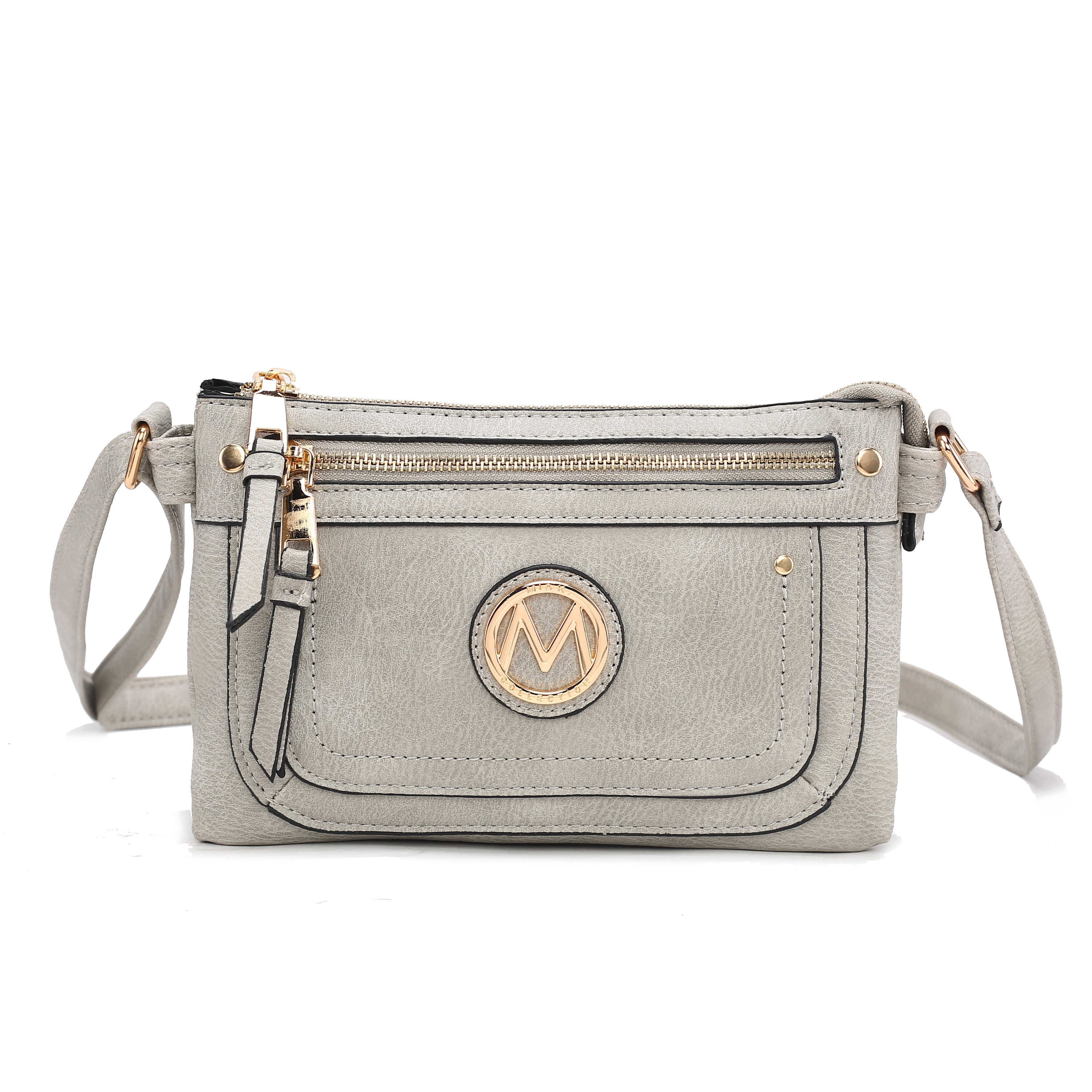  MKF Collection Elaina Crossbody Bag - Grey - Bonton