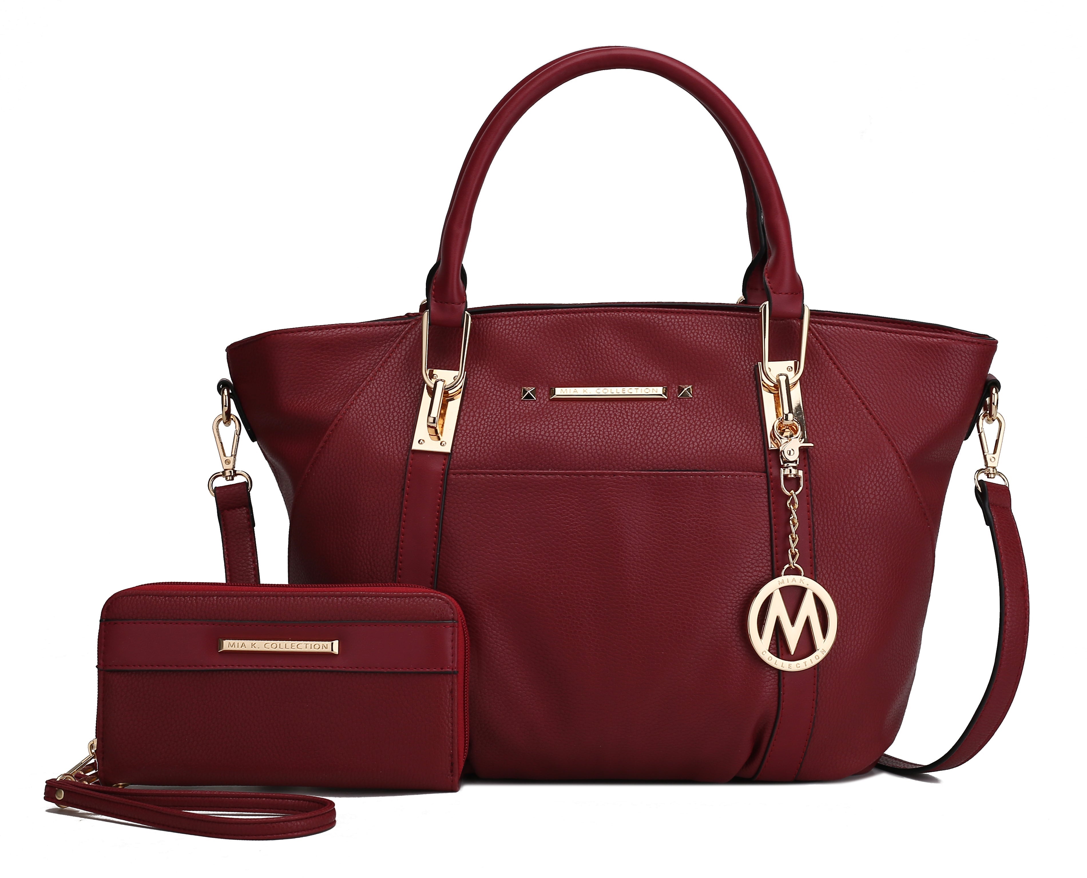  MKF Collection Darielle Shoulder Bag and Set - Red - Bonton
