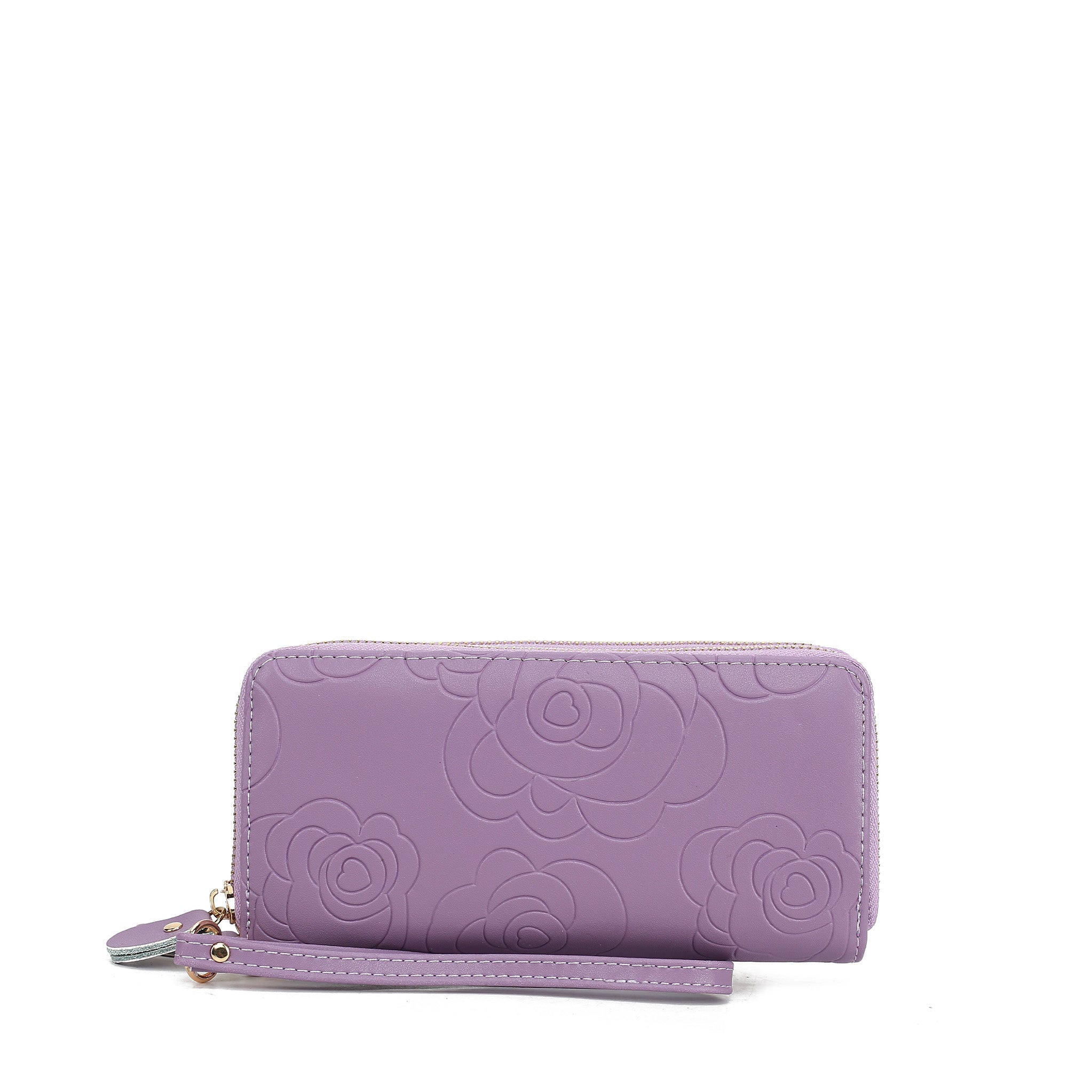  MKF Collection Ellie Leather Wallet - Black - Bonton
