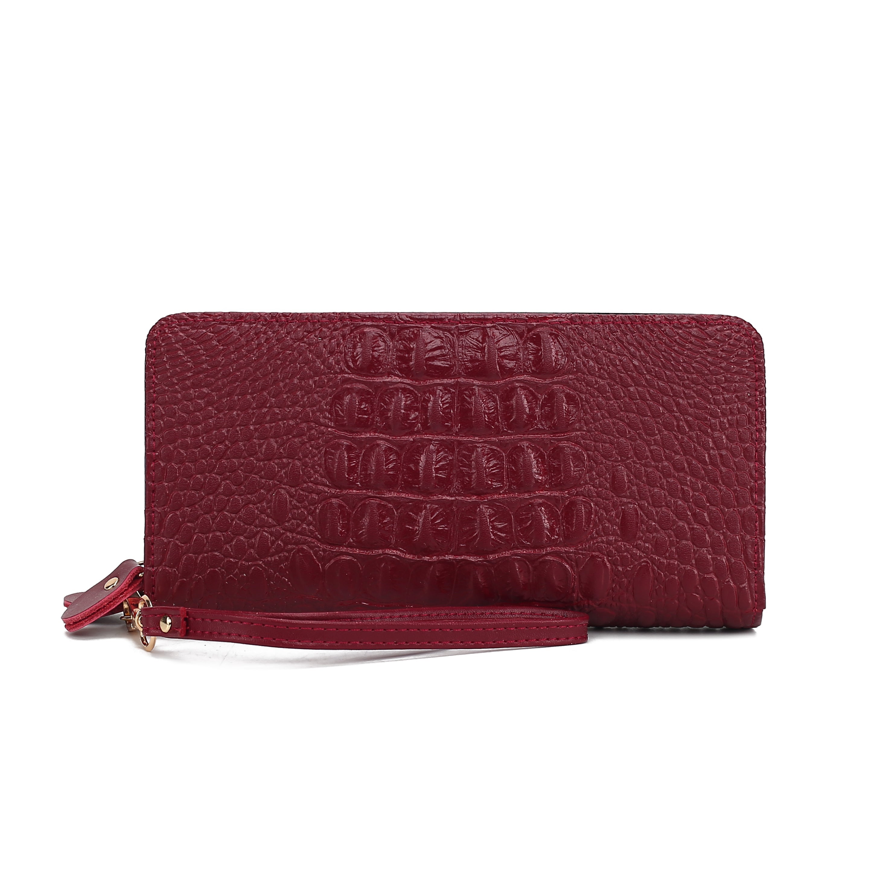  MKF Collection Eve Leather Wallet - Black - Bonton