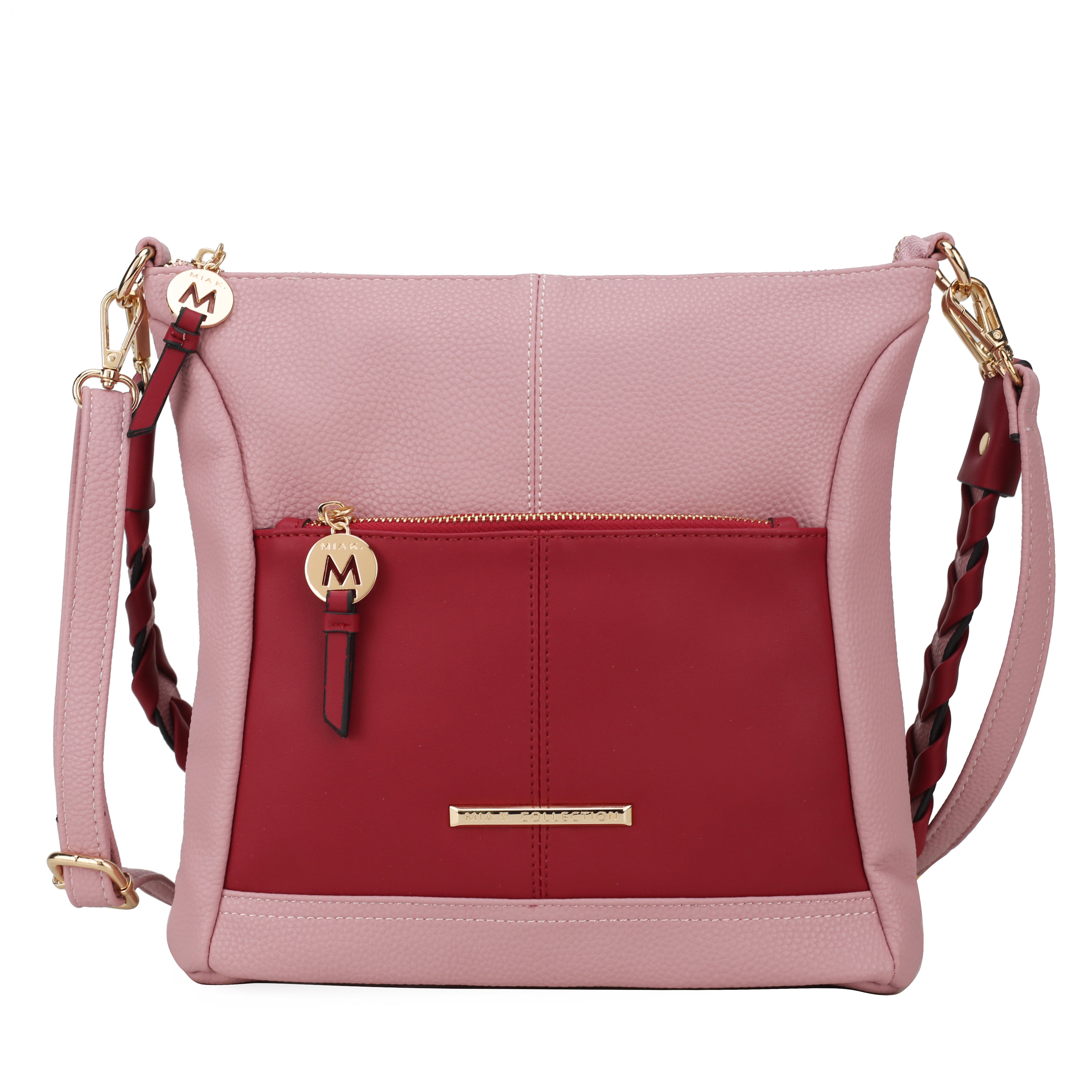  MKF Collection Nala Shoulder Bag - Burgundy - Bonton