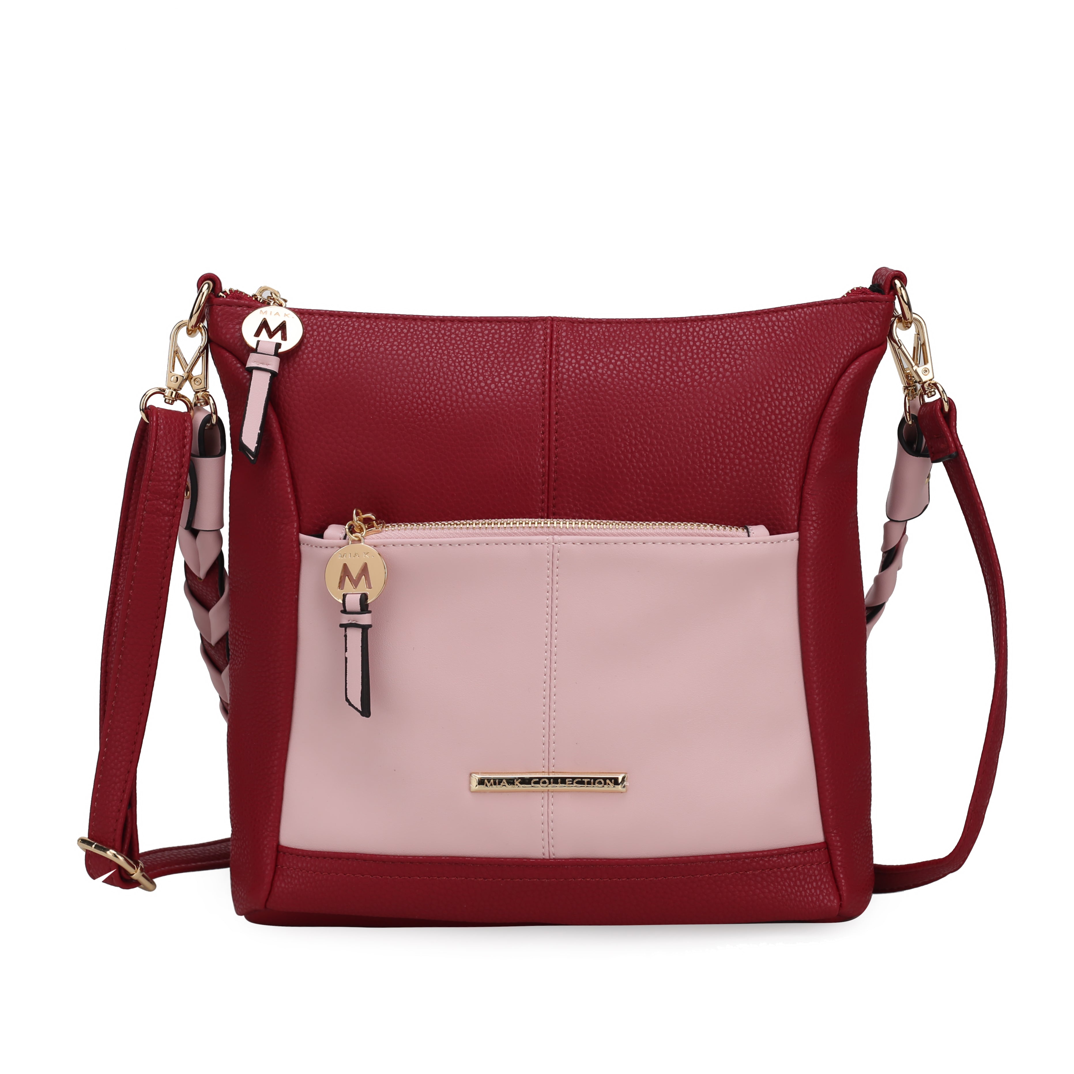  MKF Collection Nala Shoulder Bag - Burgundy - Bonton