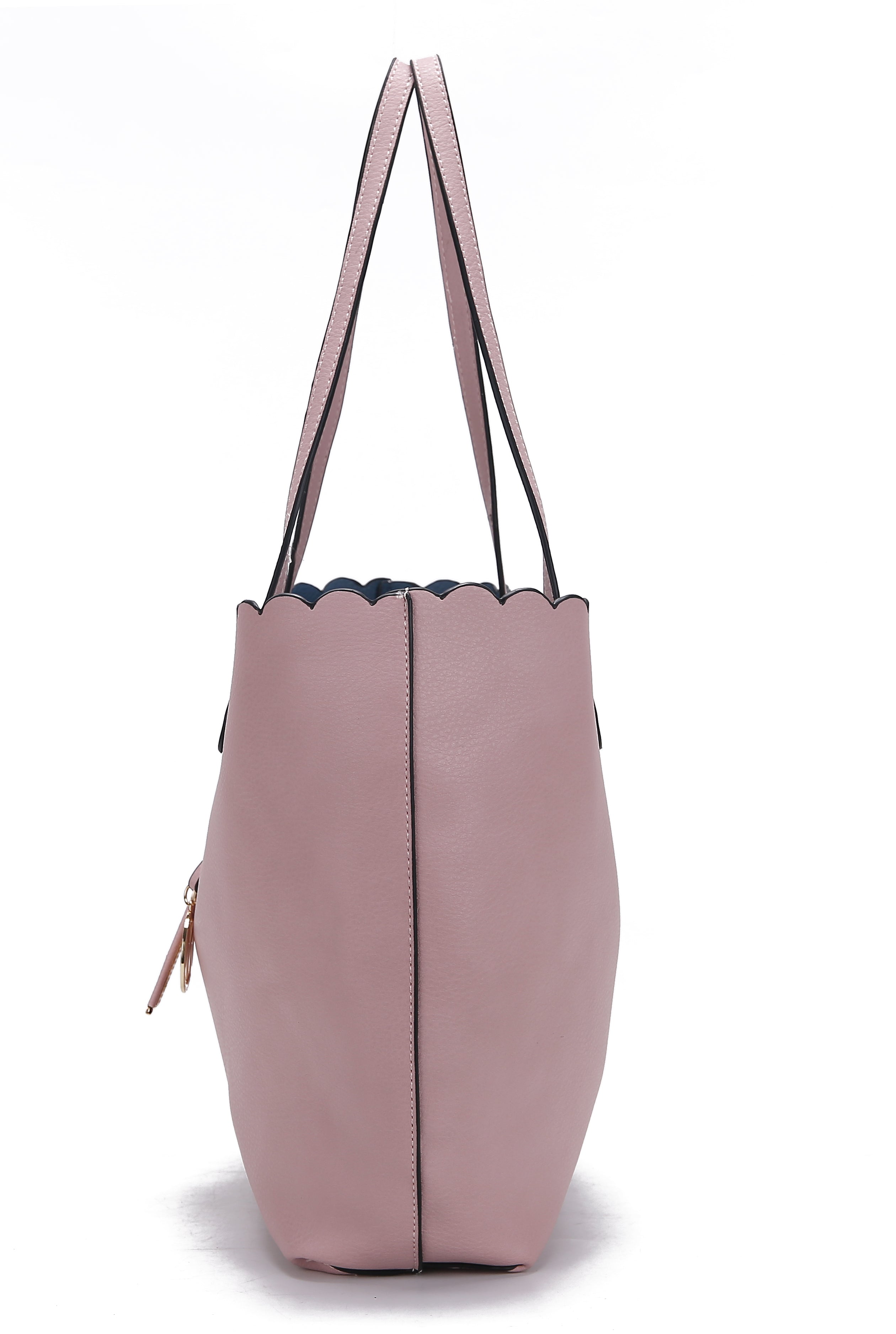  MKF Collection Amahia Reversible Tote Bag and Crossbody Set - Black - Bonton