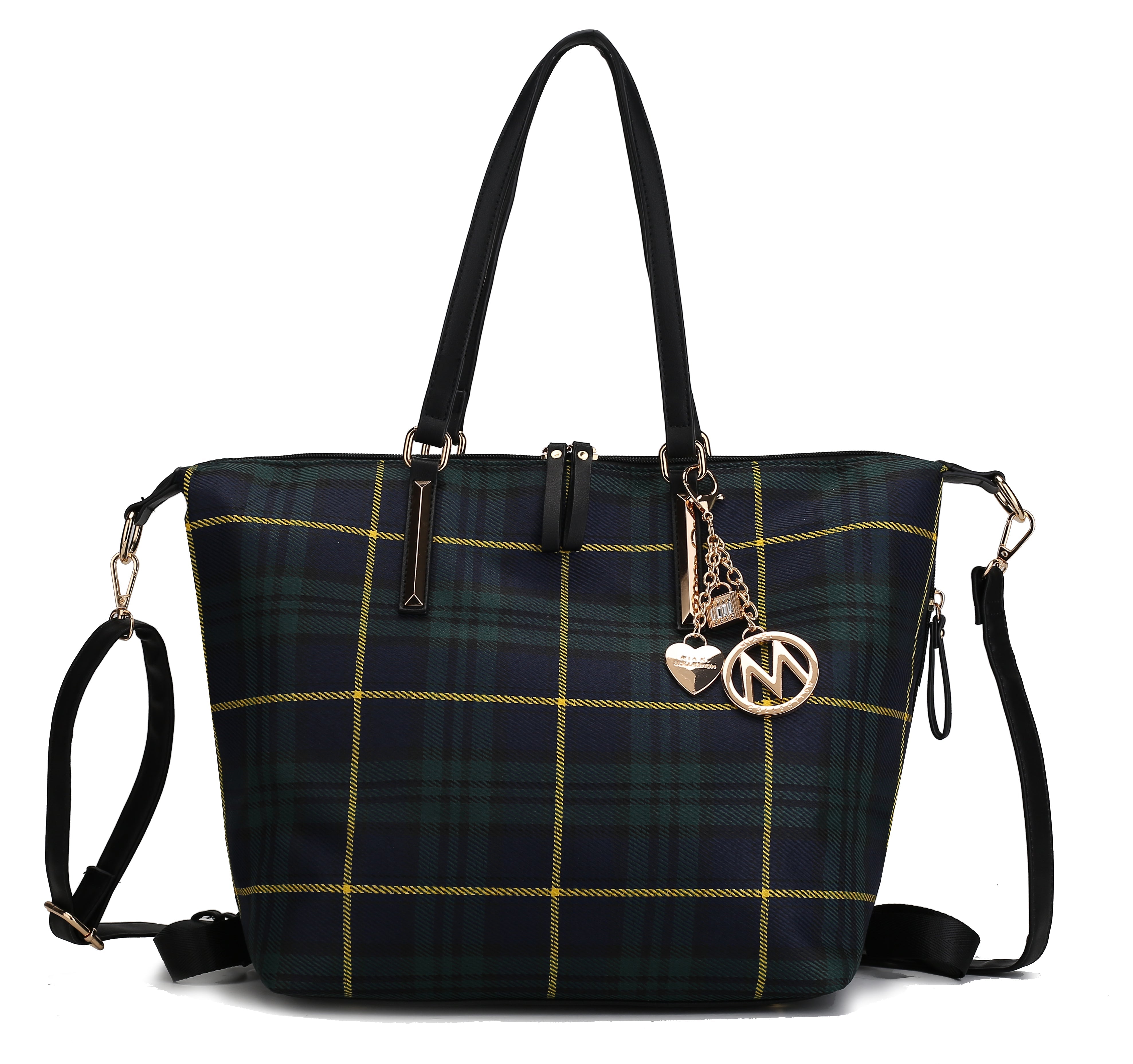  MKF Collection Layla Convertible Weekender - Navy - Bonton